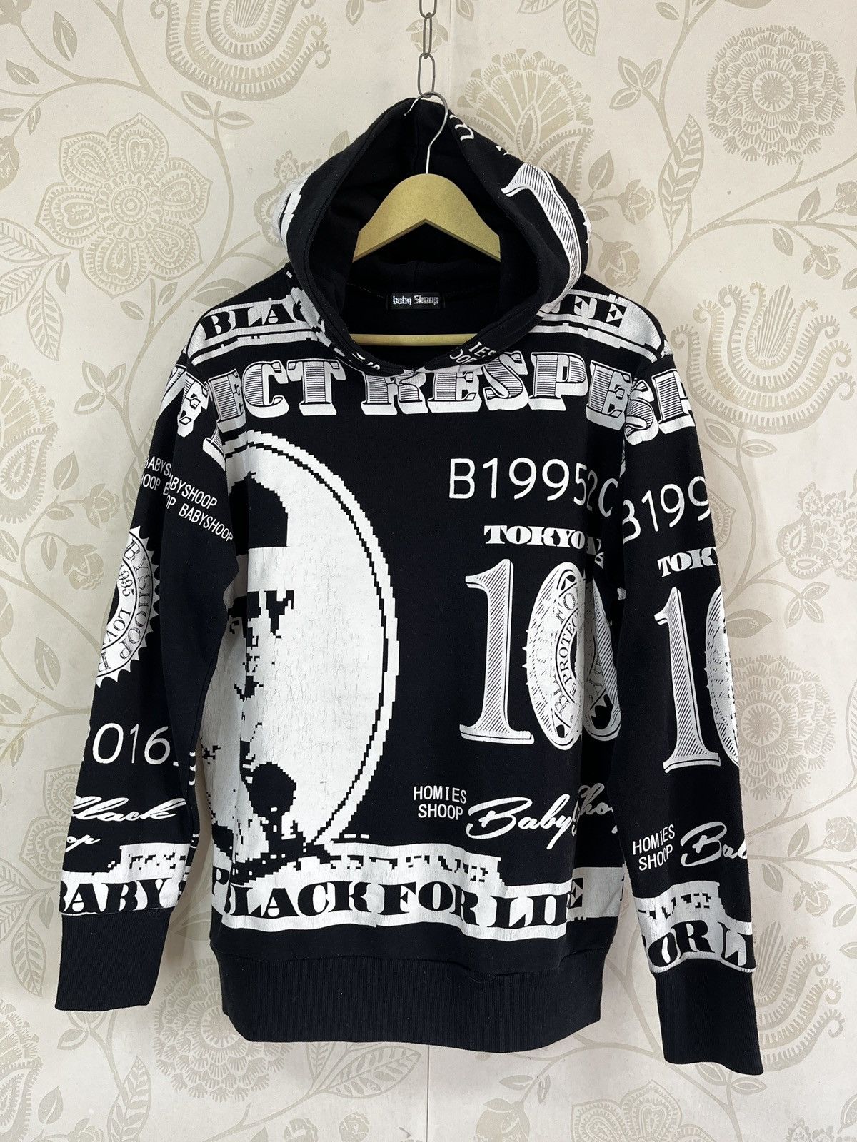 If Six Was Nine Wacko Maria Full Printed Dollar Tokyo Japan Hoodie Size US L / EU 52-54 / 3 - 3 Thumbnail