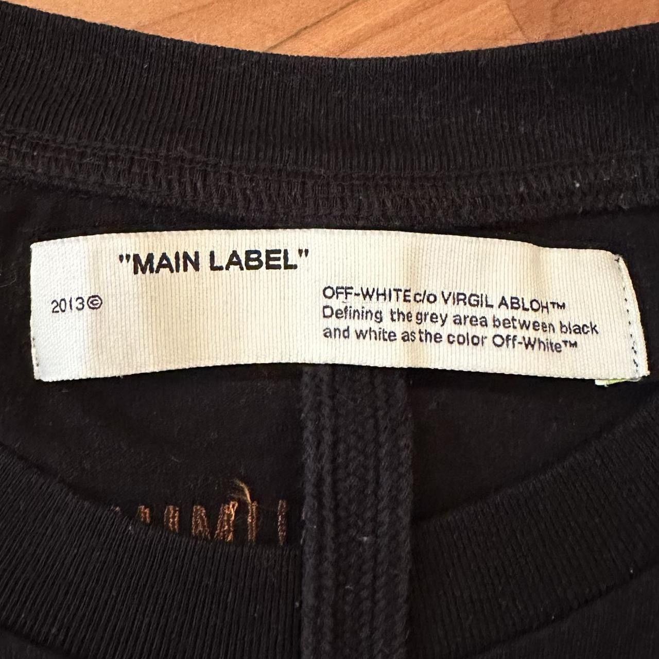 Off-White Off-White S/S slim t-shirt black white "Golden Ratio" Size US M / EU 48-50 / 2 - 4 Thumbnail