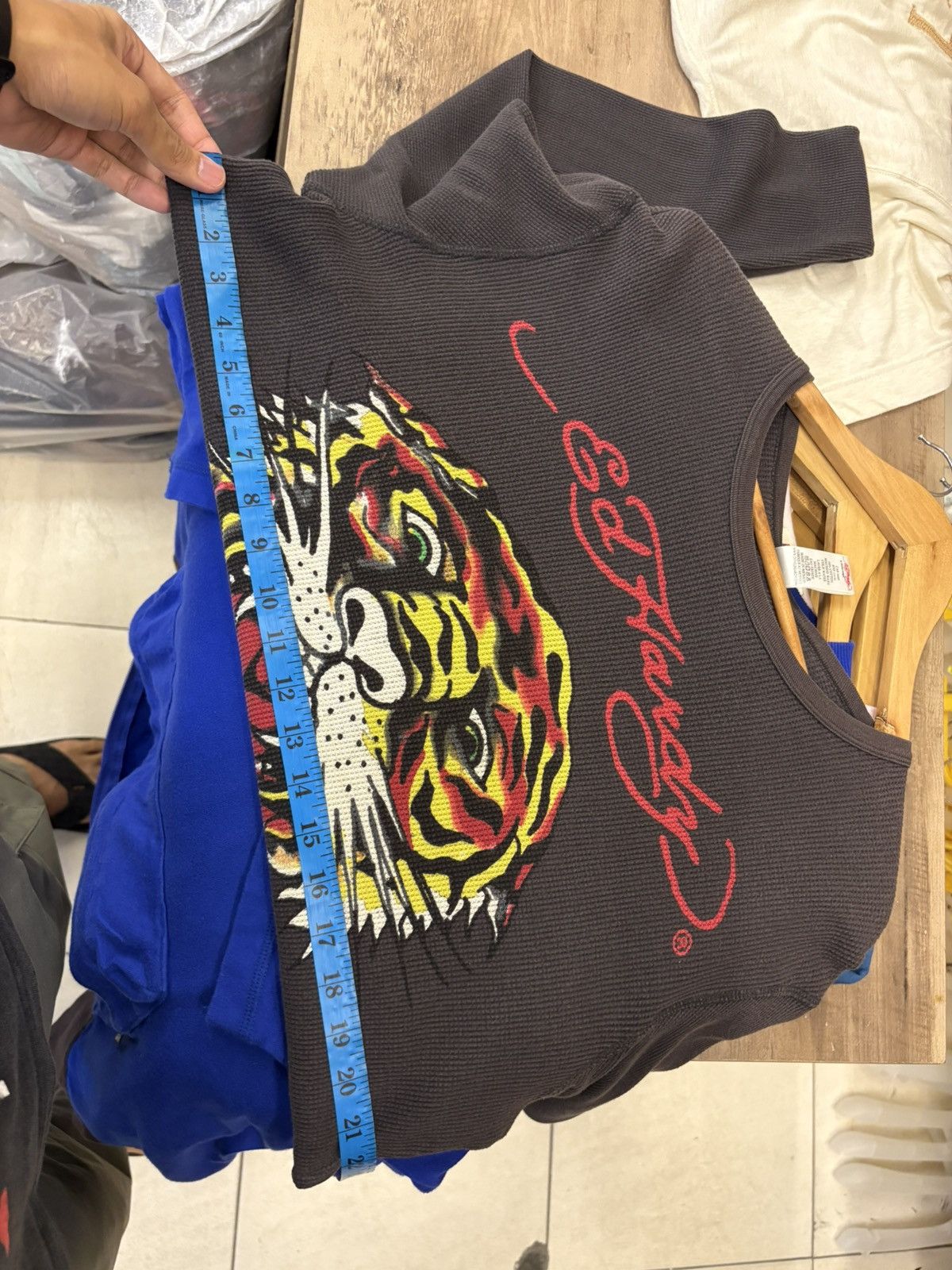 Christian Audigier Ed Hardy Thermal Longsleeve Shirt 🔥 Size US M / EU 48-50 / 2 - 9 Thumbnail