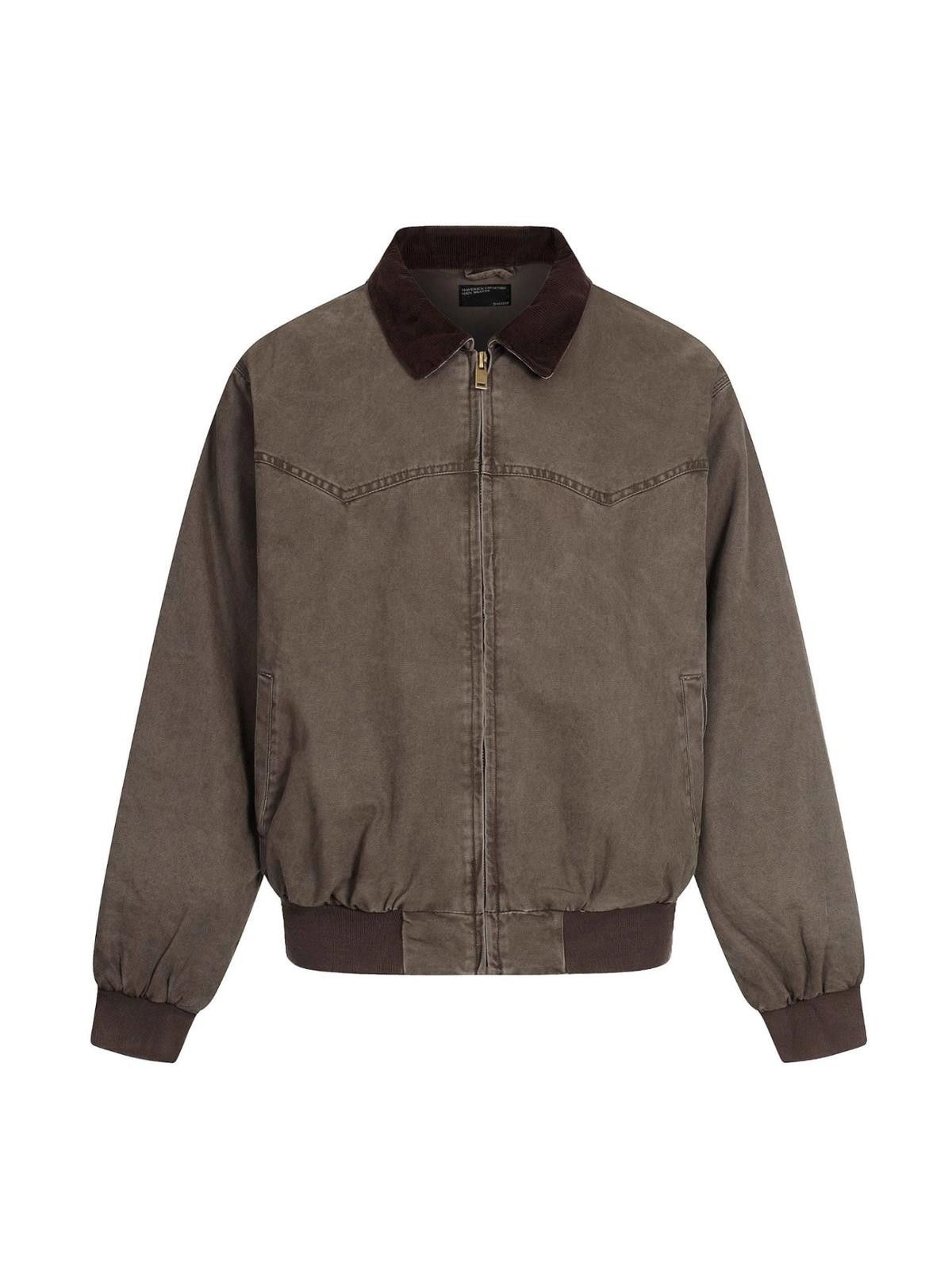 Other Detroit Short Boxy Jacket | Lapel Collar Zip Workwear Size US M / EU 48-50 / 2 - 4 Thumbnail