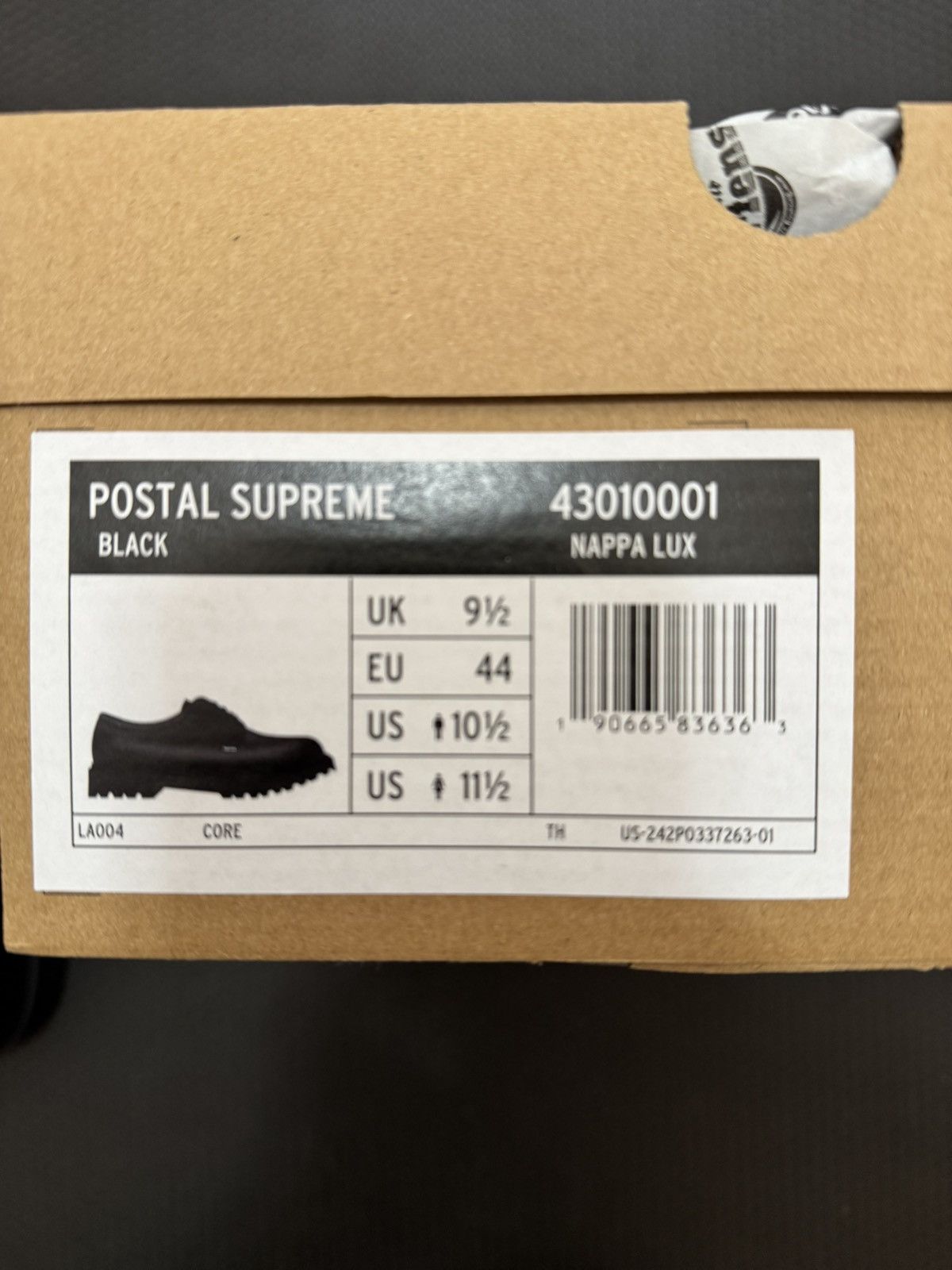 Dr. Martens × Supreme Supreme x Doc Martens Postal Supreme Size 10.5 Size US 10.5 / EU 43-44 - 7 Thumbnail