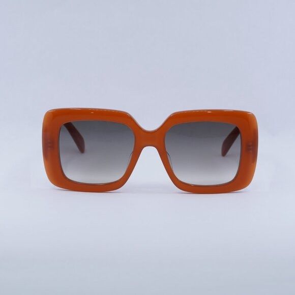Celine 🕶️ New Celine CL40263I 42F Sunglasses - Shiny Orange Frame Size ONE SIZE - 2 Thumbnail