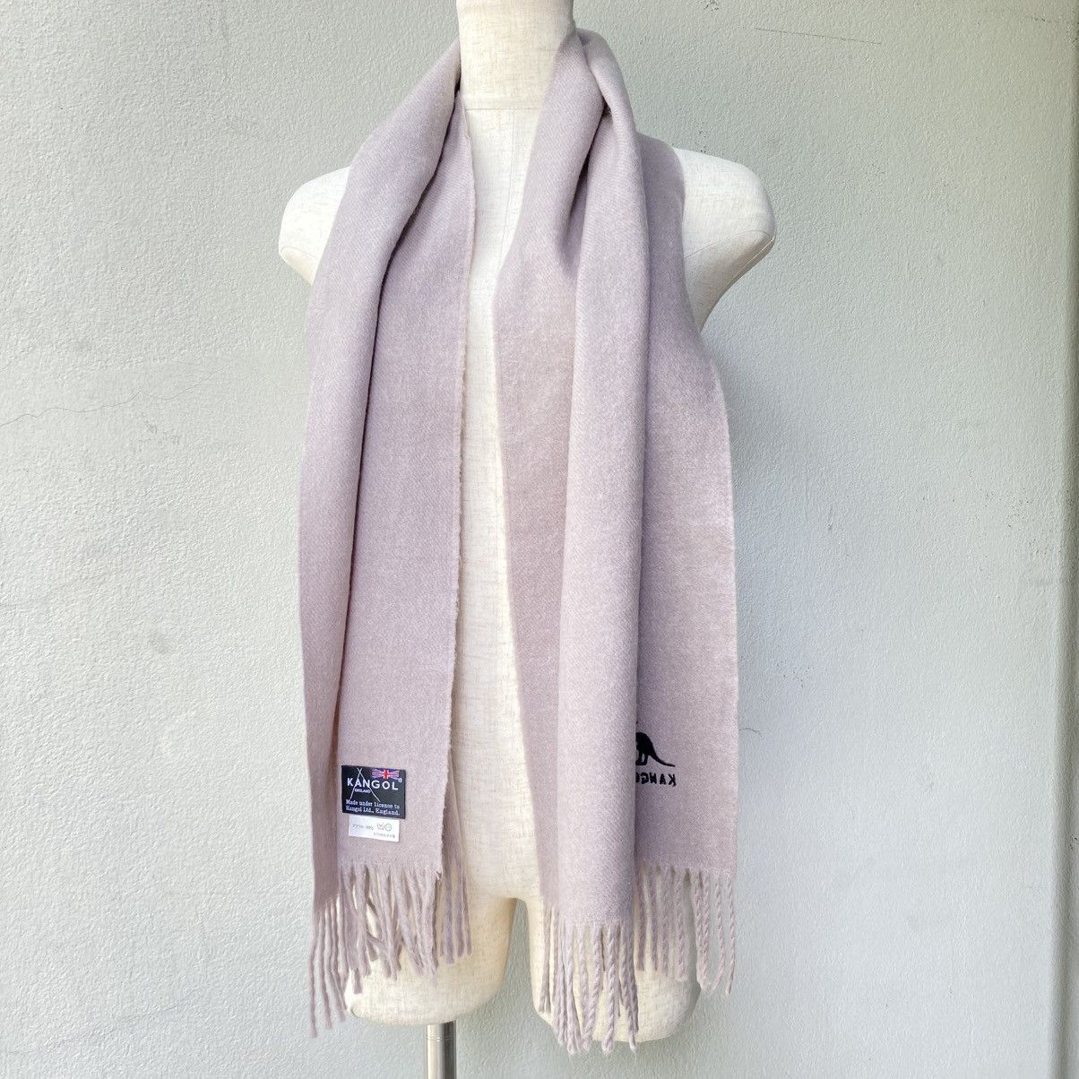 Kangol KANGOL Soft Lilac Comfort Scarf Size ONE SIZE - 3 Thumbnail