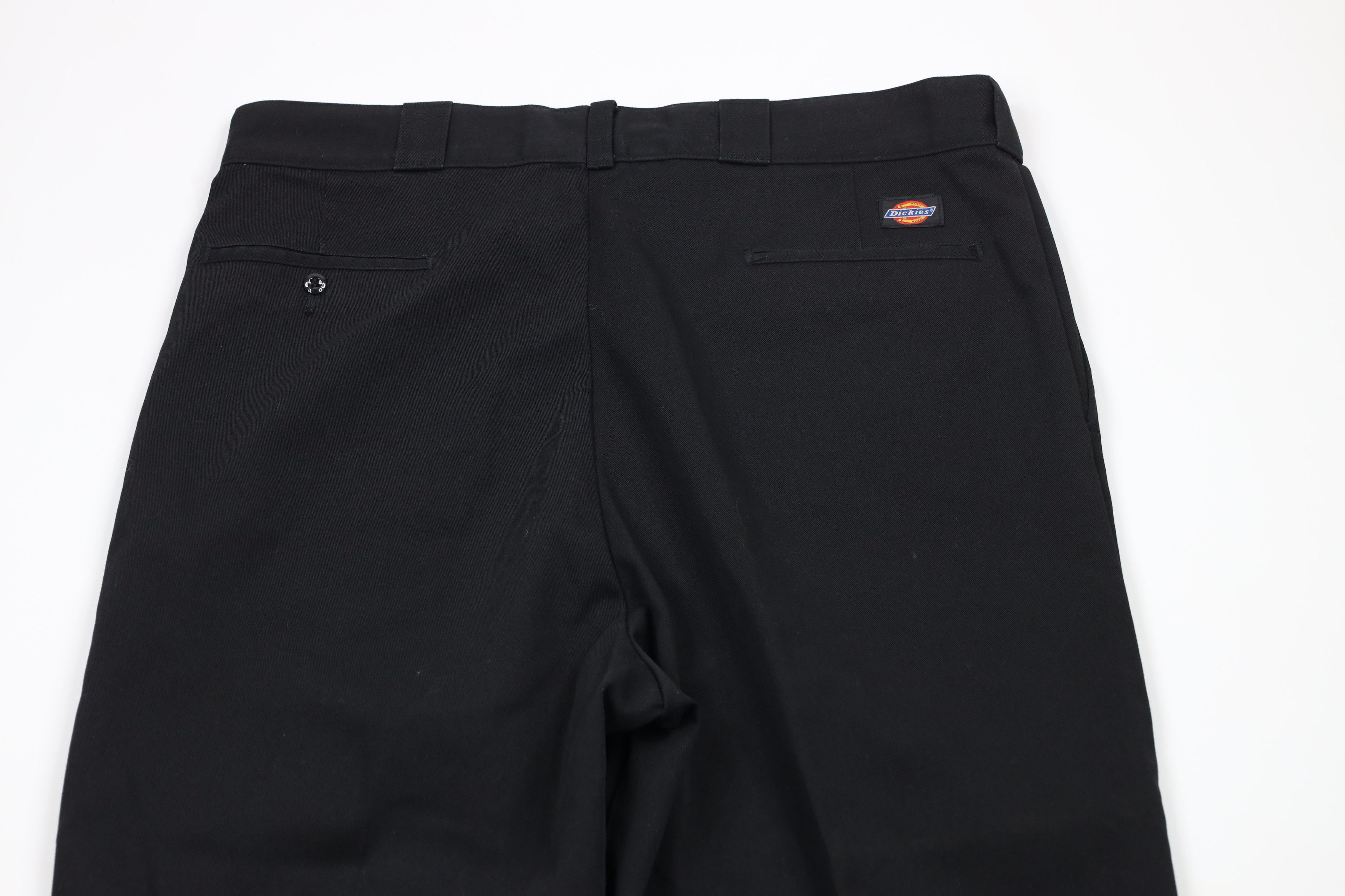 Dickies × Vintage Vintage 70s Dickies Wide Leg Mechanic Work Pants Black USA Size US 38 / EU 54 - 10 Thumbnail