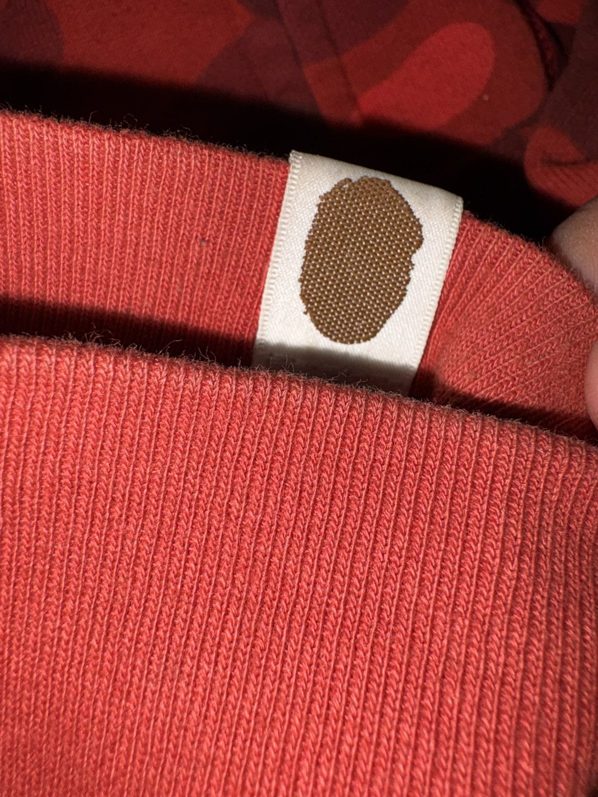 Bape Red Bape zip up hoodie Size US L / EU 52-54 / 3 - 3 Thumbnail