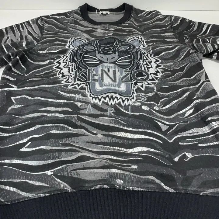 Kenzo KENZO Stylish Casual Graphic Sweatshirt -2507 Size US M / EU 48-50 / 2 - 6 Thumbnail