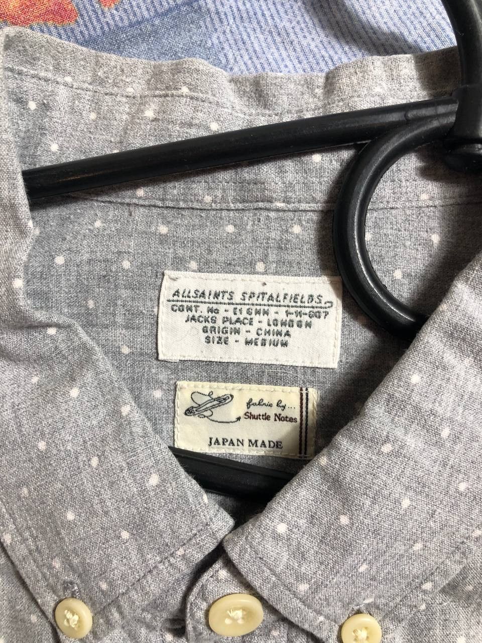 Allsaints × Vintage Vintage Allsaints Corduroy Black Overshot Shirt M Size US M / EU 48-50 / 2 - 12 Thumbnail
