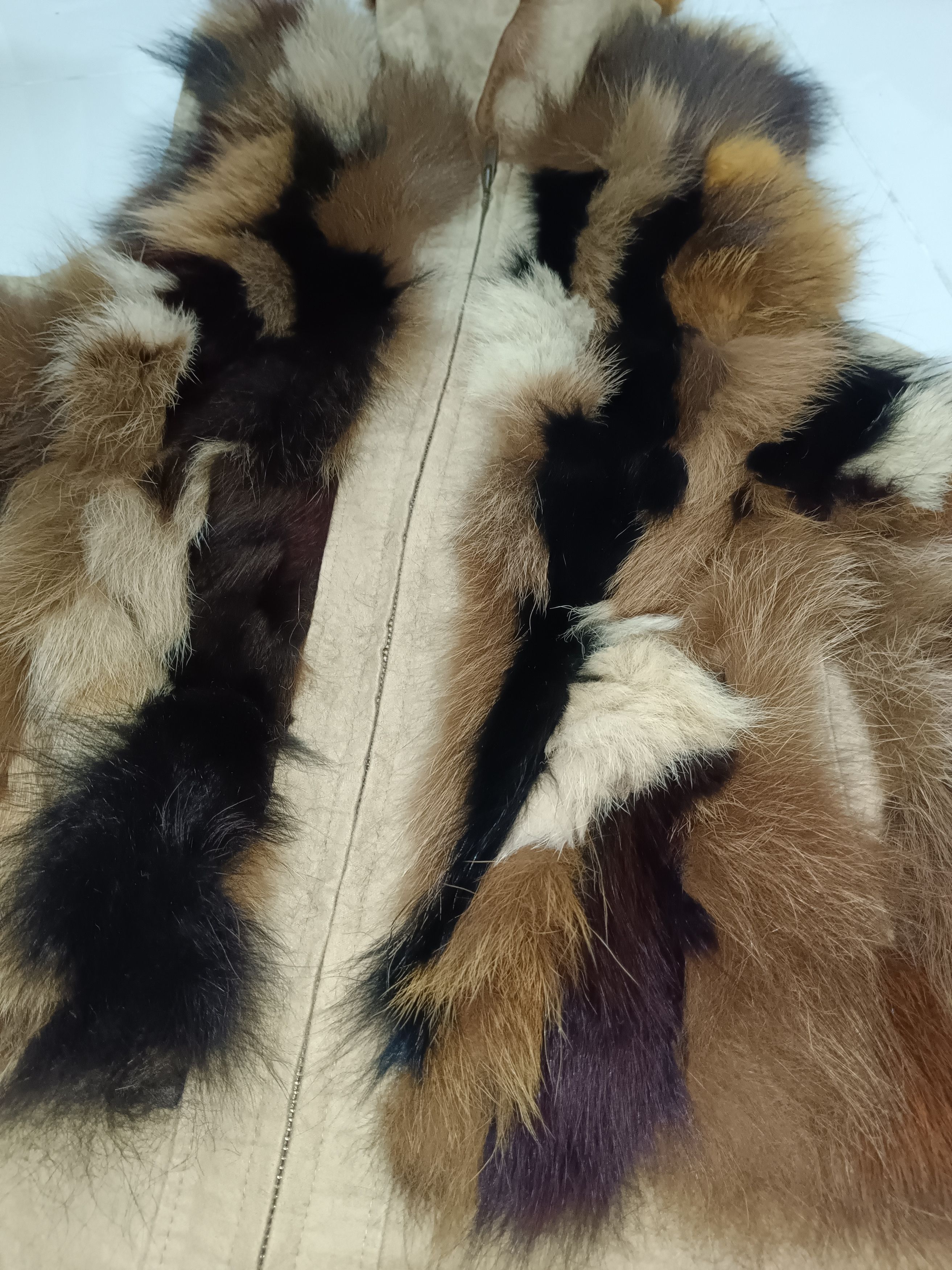 Japanese Brand Rare Fur Fox Vest Jacket Size US XXS / EU 40 - 11 Thumbnail