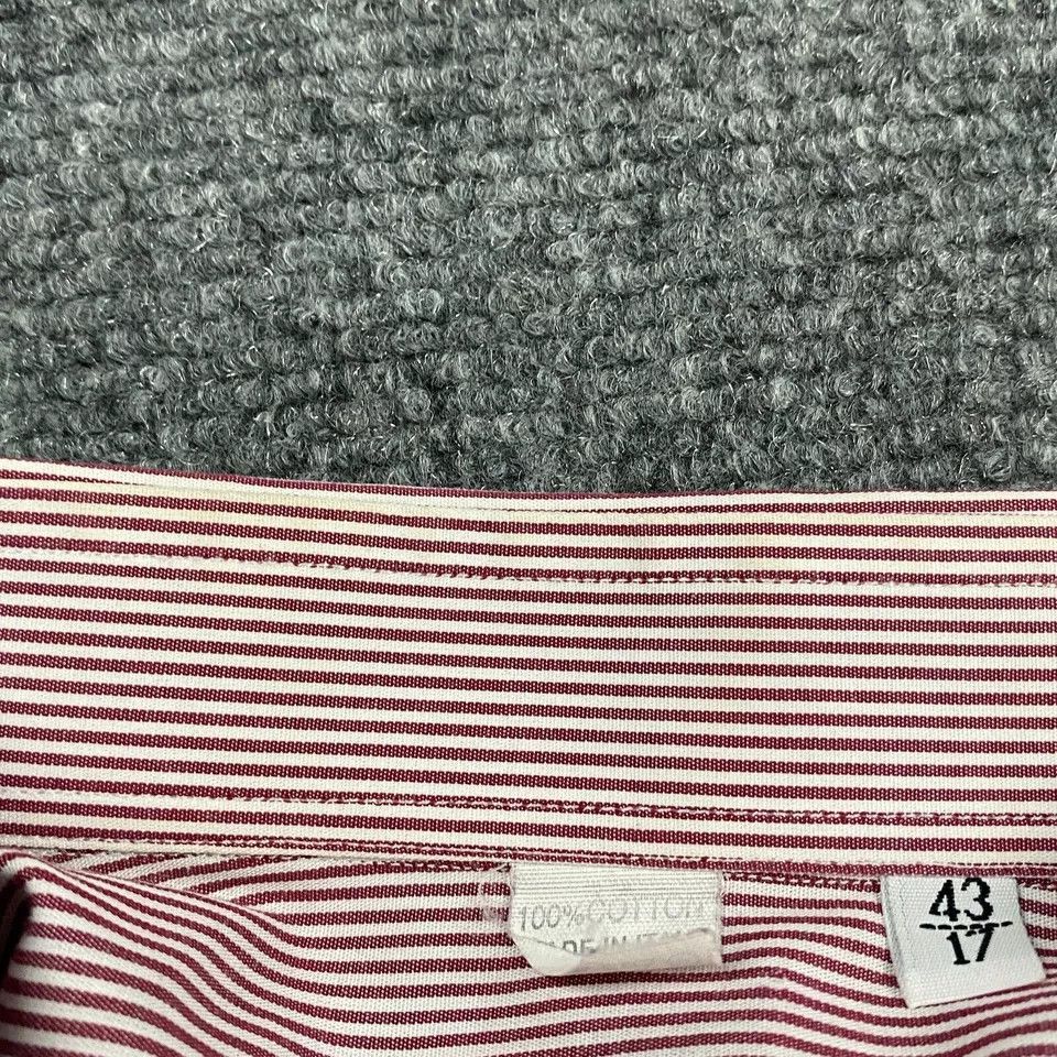 Lorenzo Uomo Lorenzo Uomo Shirt Men's 17 43 Button up Striped 34/35 Size US M / EU 48-50 / 2 - 4 Thumbnail