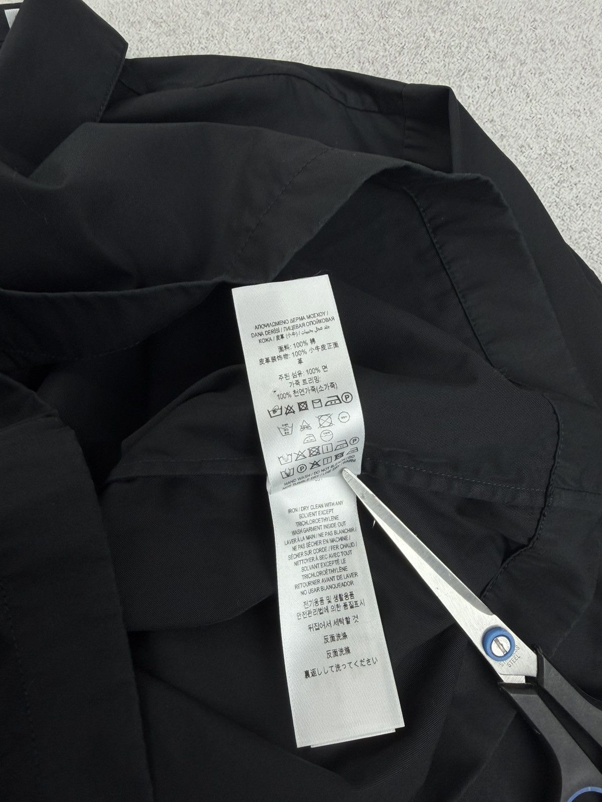 Burberry Burberry Half Zip Logo Tape Shirt Black Size US XS / EU 42 / 0 - 11 Thumbnail