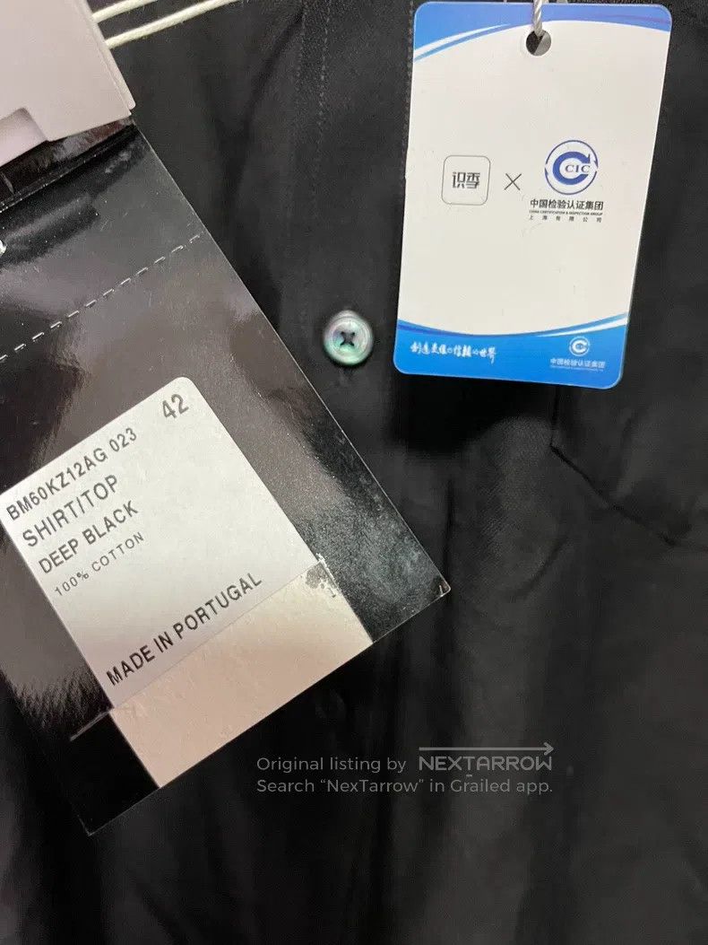Givenchy Givenchy Logo woven comfortable collar long-sleeve shirt m Size US XL / EU 56 / 4 - 3 Thumbnail