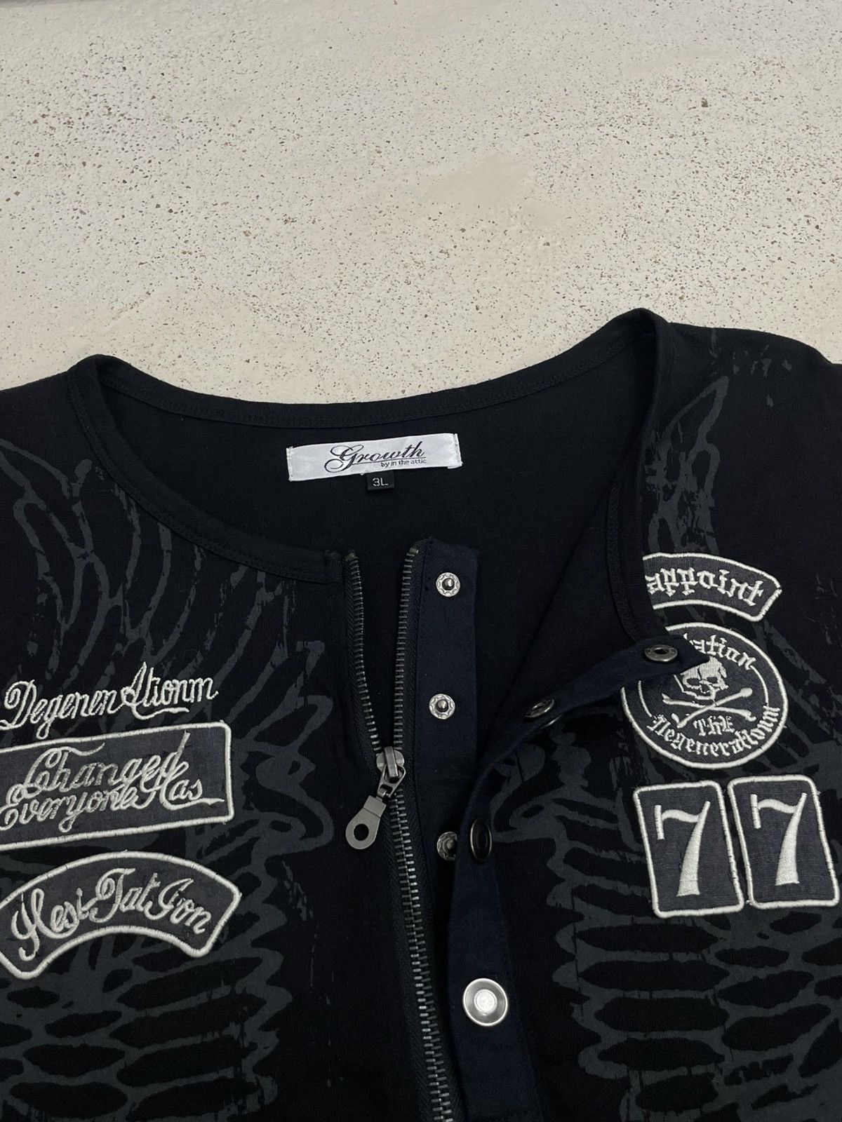 In The Attic In The Attic Gothic Bobber Harley Davidson Vintage Style Size US XXL / EU 58 / 5 - 10 Thumbnail