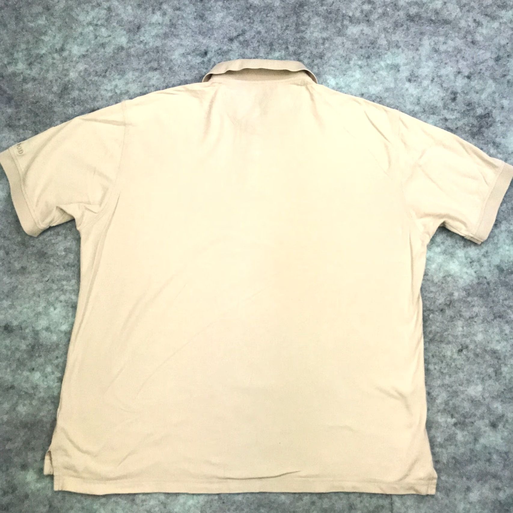 Izod IZOD Shirt Mens Extra Large Polo Golf Casual Business Pima Cotton Tan Size US XL / EU 56 / 4 - 7 Thumbnail