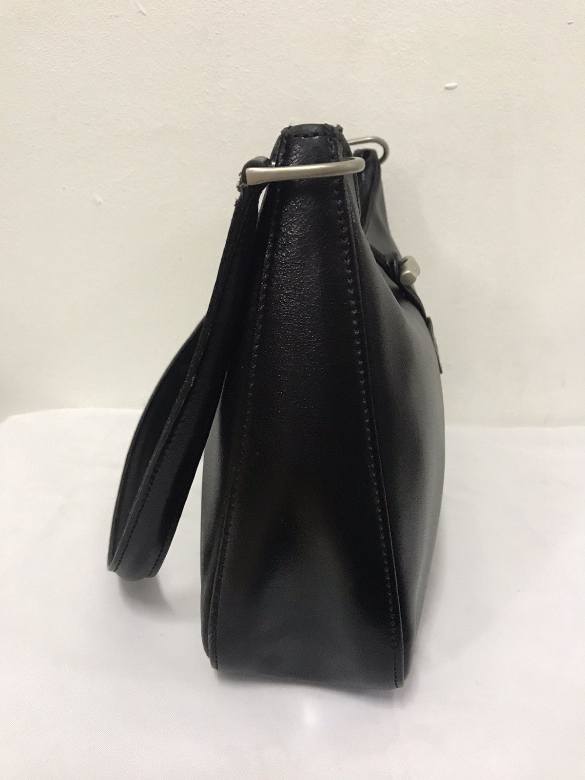 Leather Handbag Longchamp Black