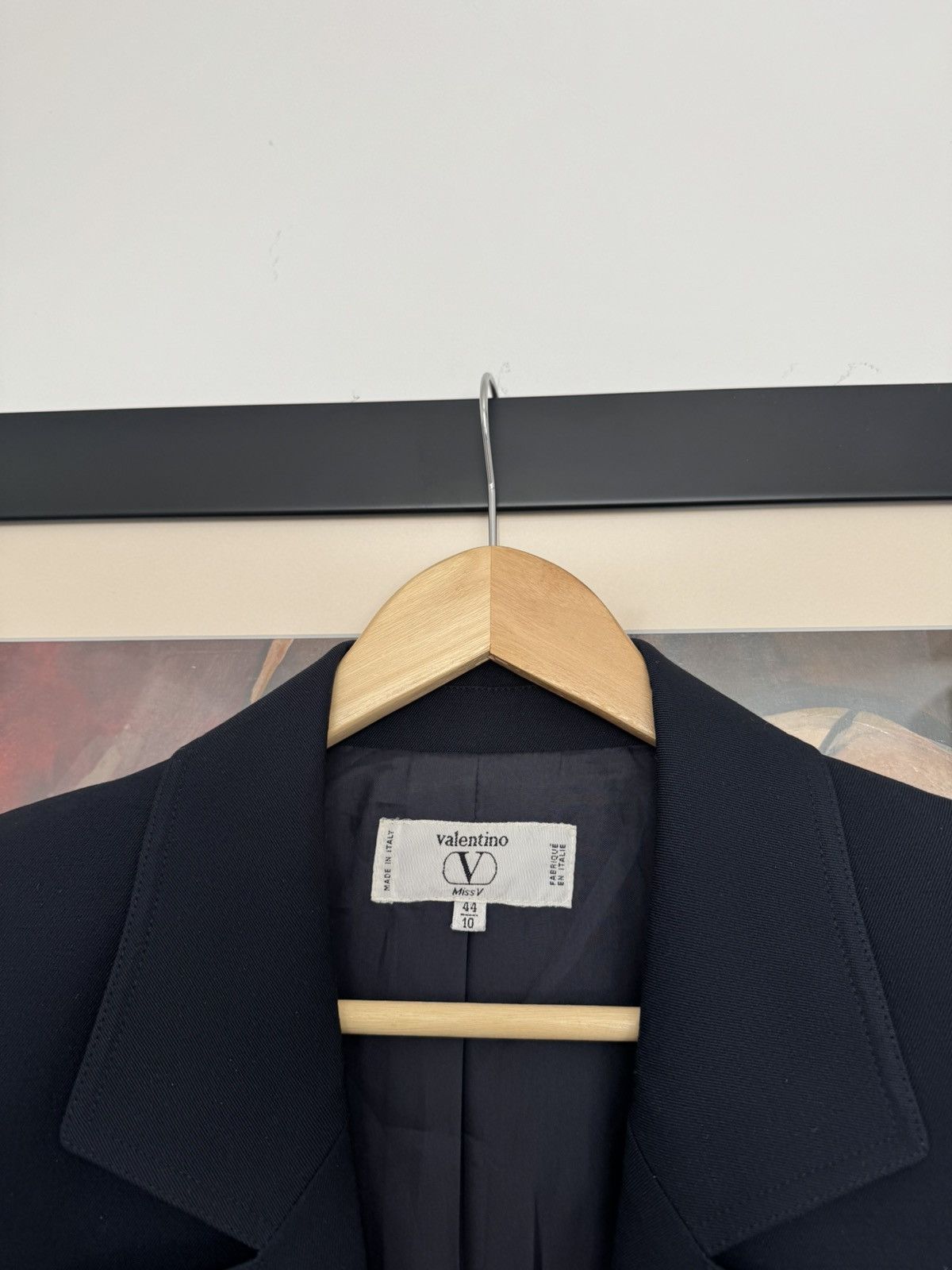 Valentino Vintage Valentino Miss V Blazer Suit Designer Luxury Italy Size M / US 6-8 / IT 42-44 - 3 Thumbnail