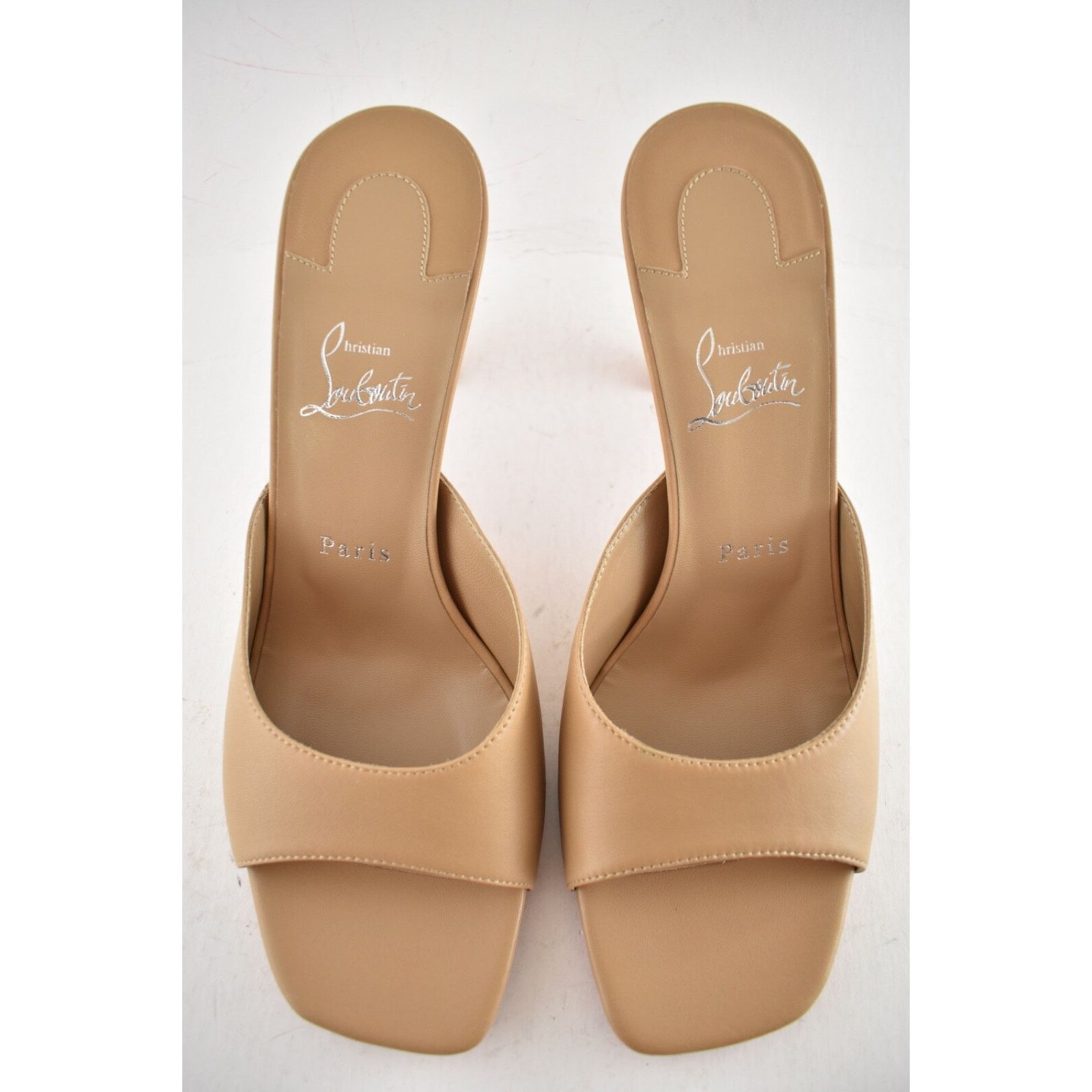 Christian Louboutin Christian Louboutin Condora Mule 85 Toffee Beige Backless Size US 11 / IT 41 - 8 Thumbnail