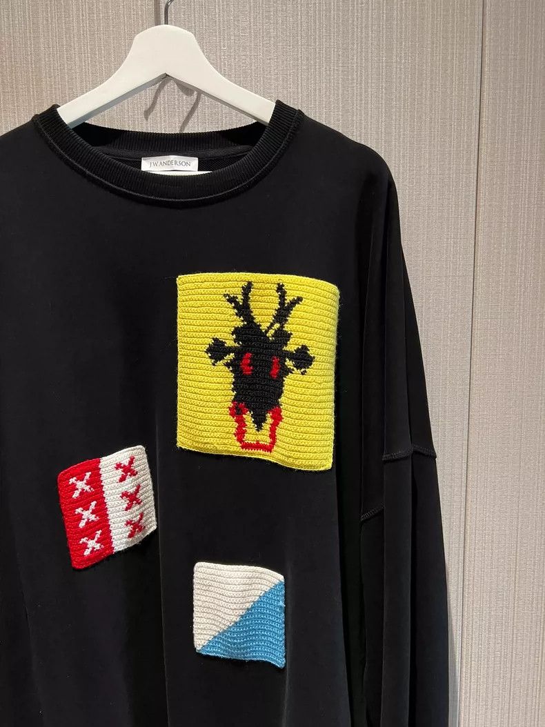 JW Anderson JW Anderson size os Black sweatshirt Size US M / EU 48-50 / 2 - 2 Thumbnail