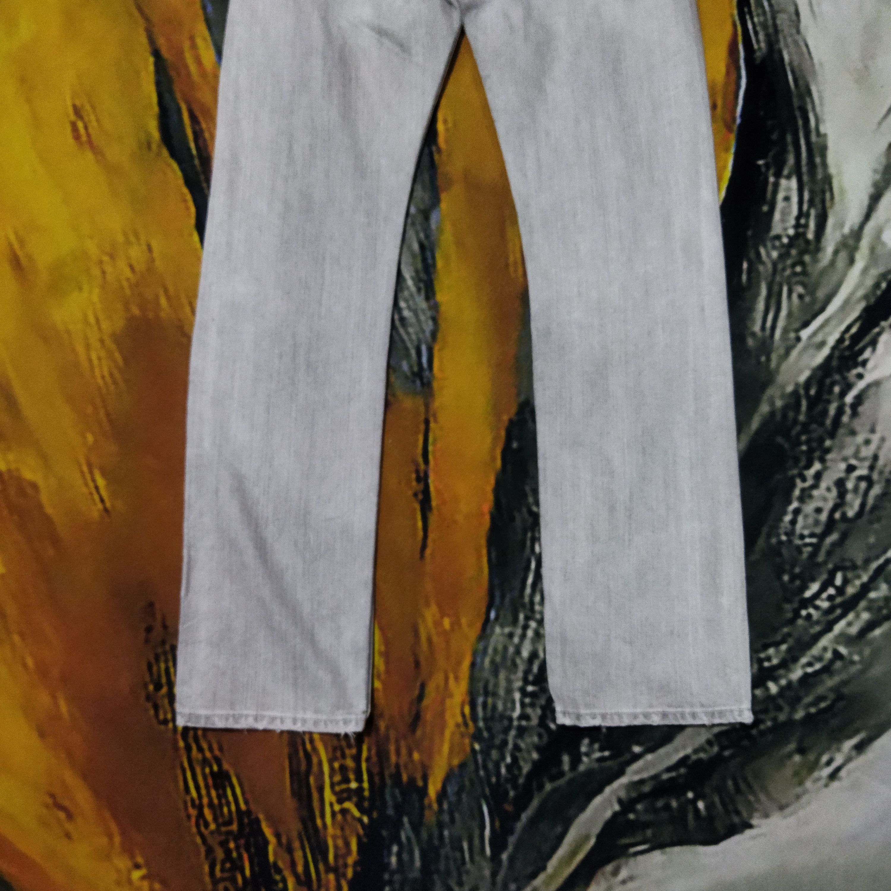 Levi's × Vintage LEVIS 505 DISTRESSED FADED GREY JEANS PANTS Size US 32 / EU 48 - 9 Thumbnail