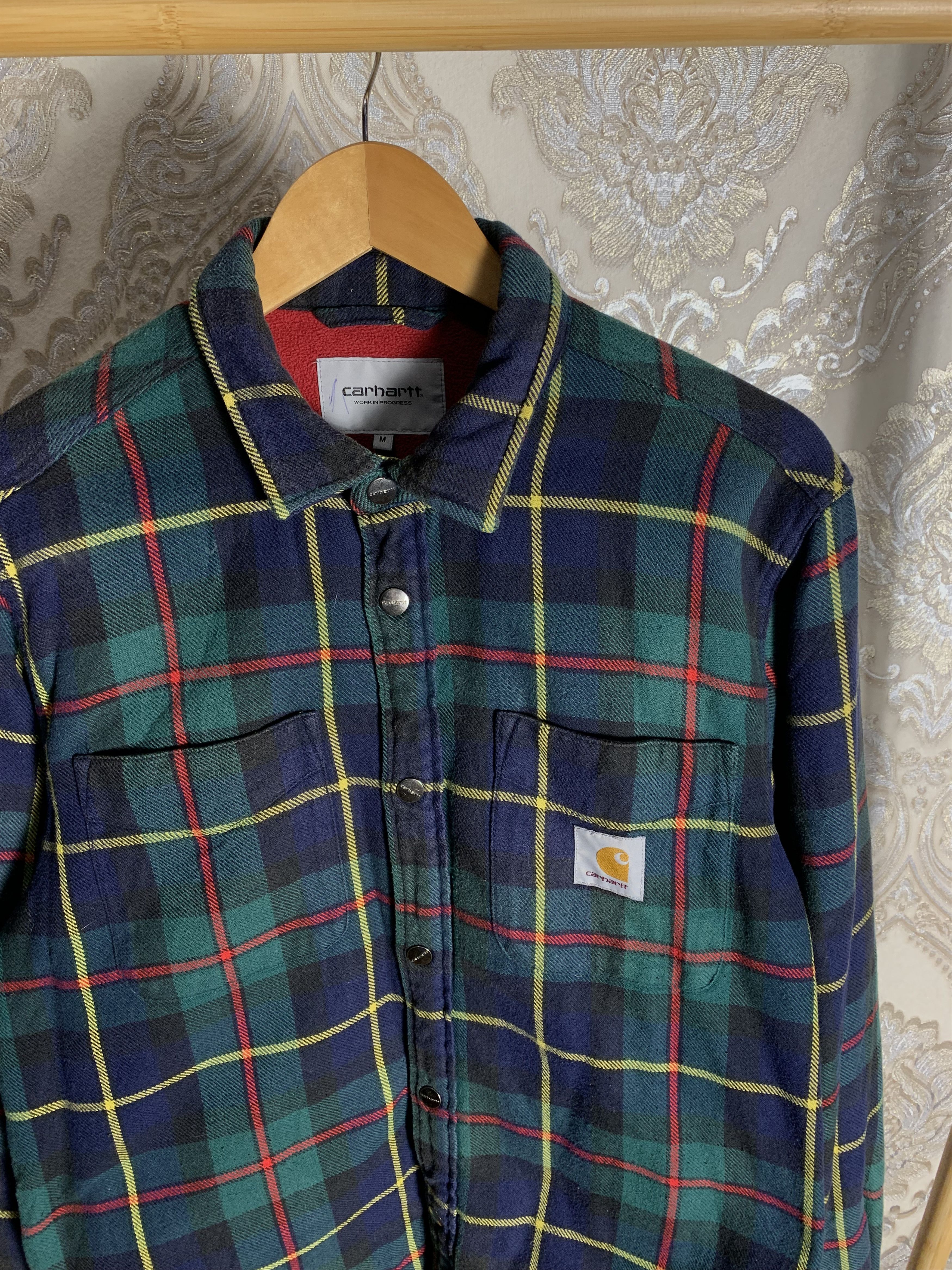 Carhartt Wip VINTAGE CARHARTT WIP FLANNEL SHIRT JACKET DESIGNER Y2K 90s Size US M / EU 48-50 / 2 - 2 Thumbnail
