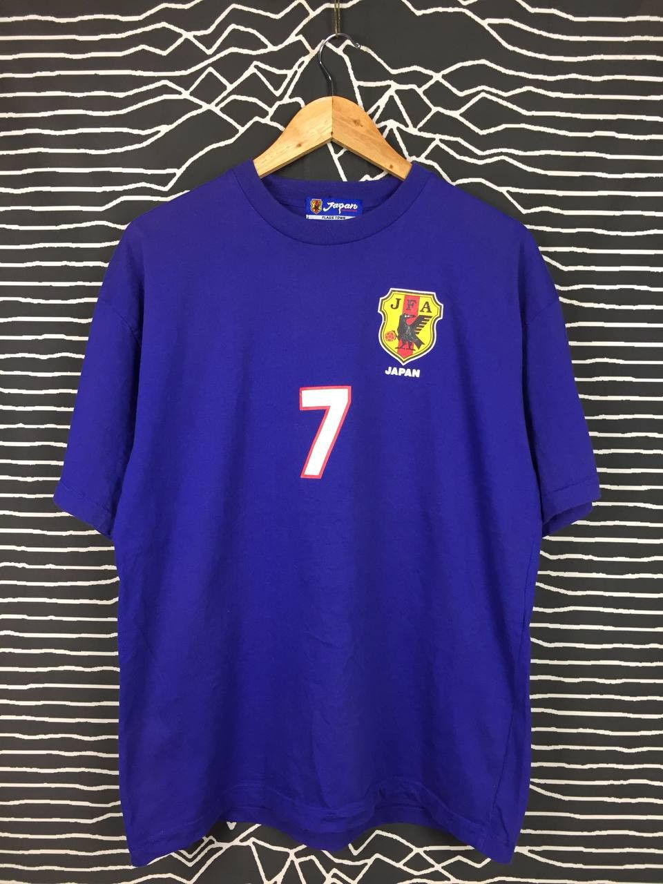 Japanese Brand × Vintage Vtg JFA Japan National Team Hidetoshi Nakata Tee Size US L / EU 52-54 / 3 - 2 Thumbnail