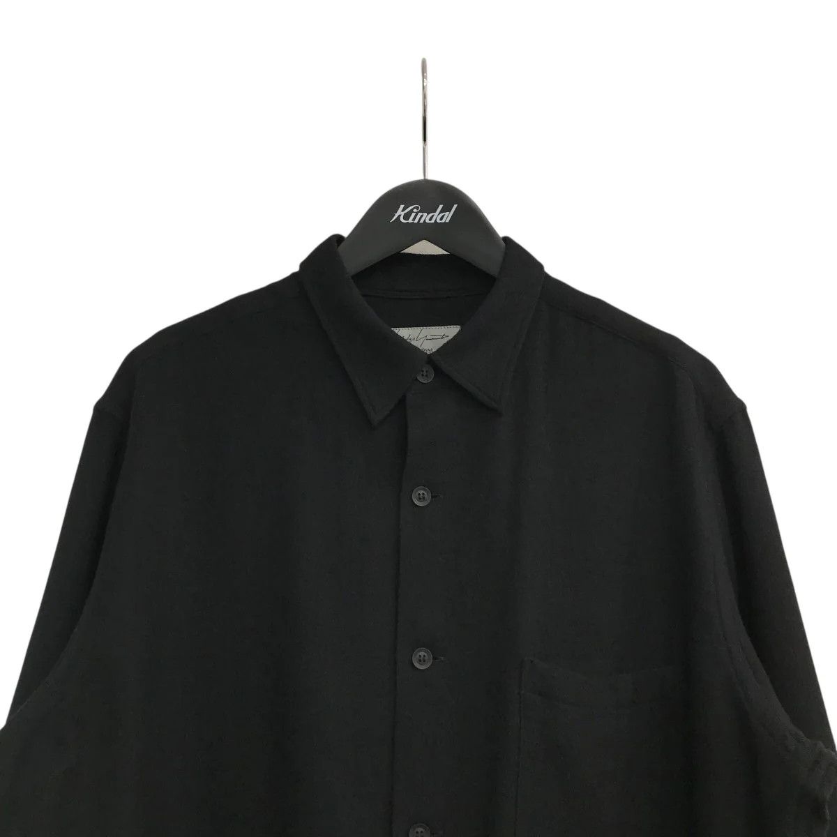 Yohji Yamamoto Yohji Yamamoto Pour Homme / HJ B77 147 / Wool shirt Size US M / EU 48-50 / 2 - 3 Thumbnail