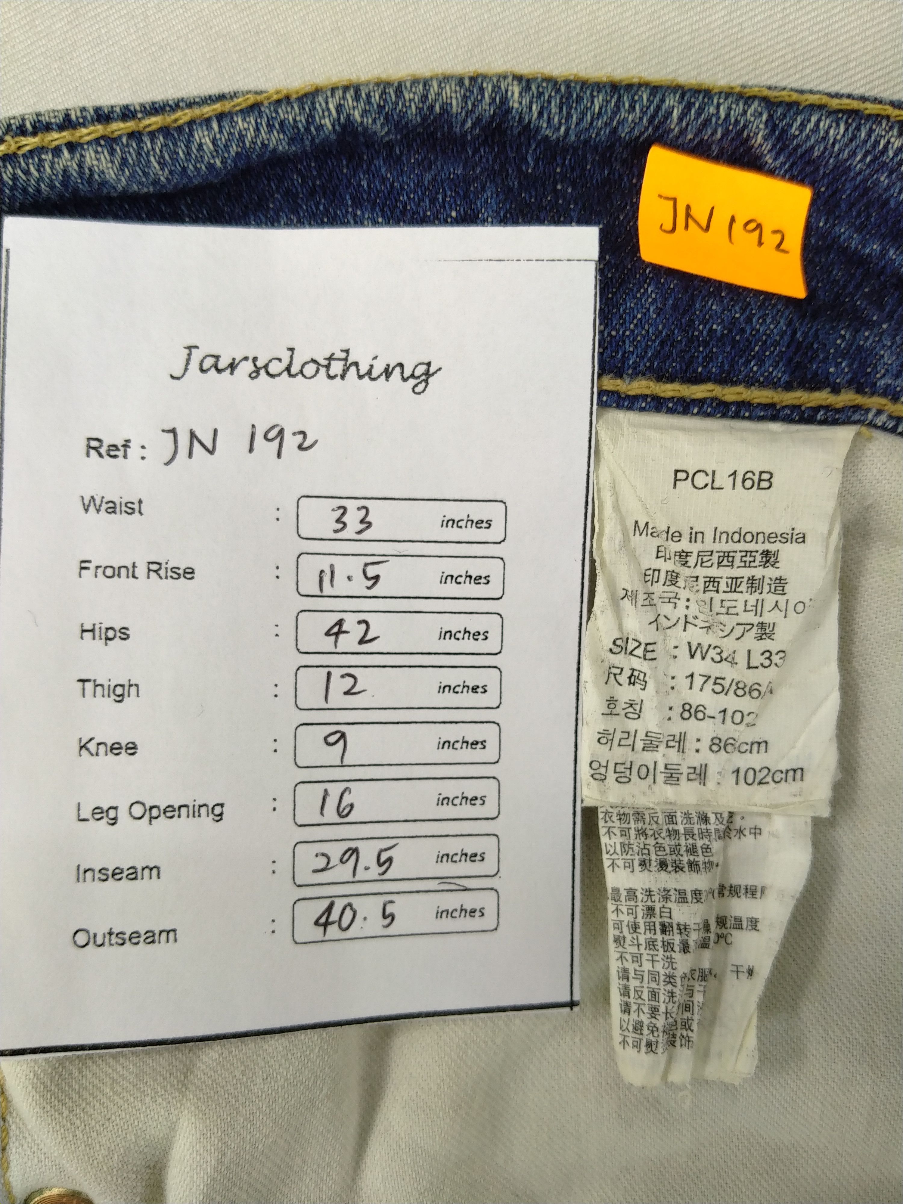 Levi's Blue Levi's 505 Distressed Denim 33x29.5 -JN192 Size US 33 - 10 Thumbnail