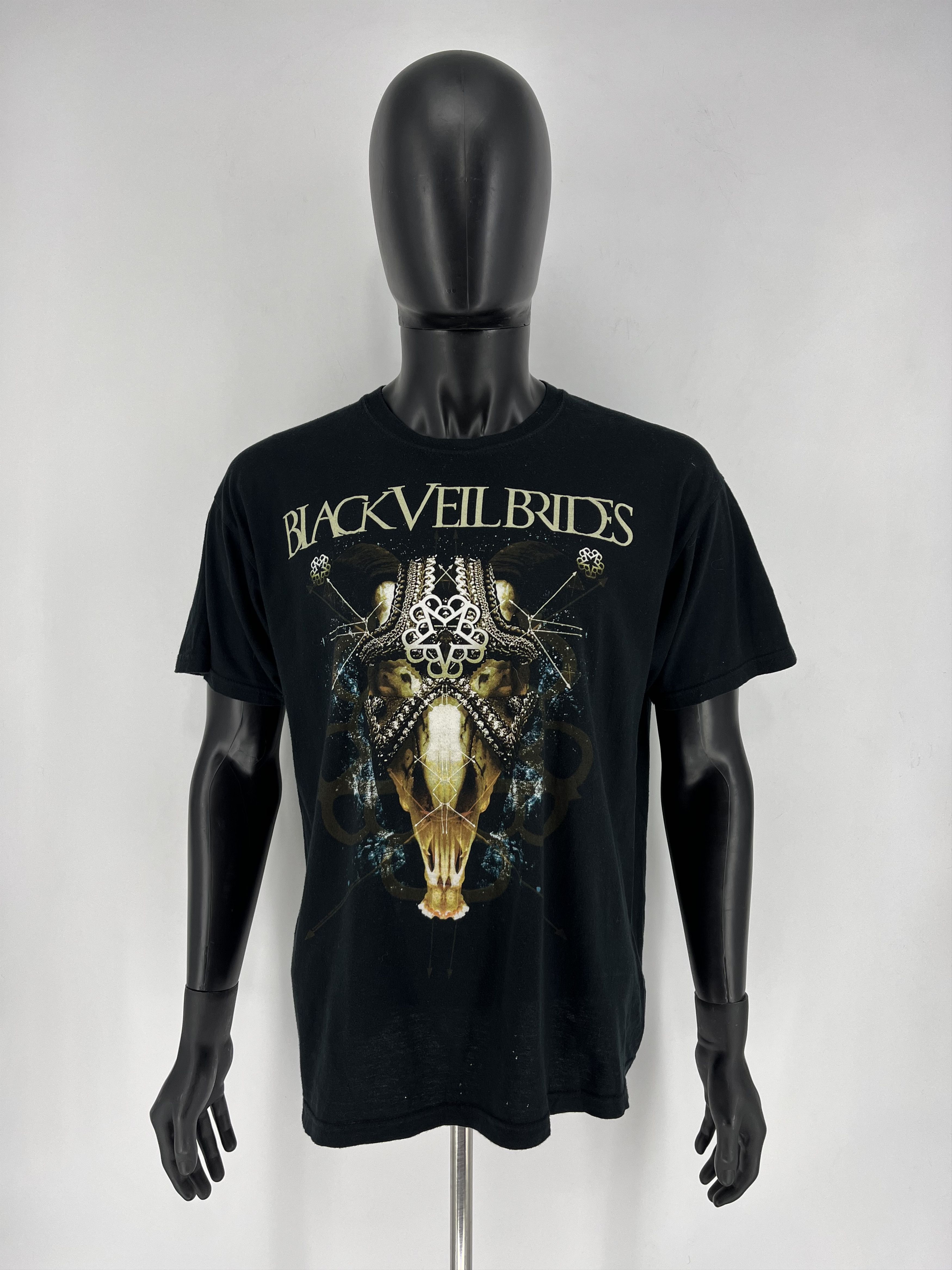 Band Tees × Vintage Vintage Y2K Black Veil Brides Band Tee Shirt Merchandise Size US XL / EU 56 / 4 - 3 Thumbnail