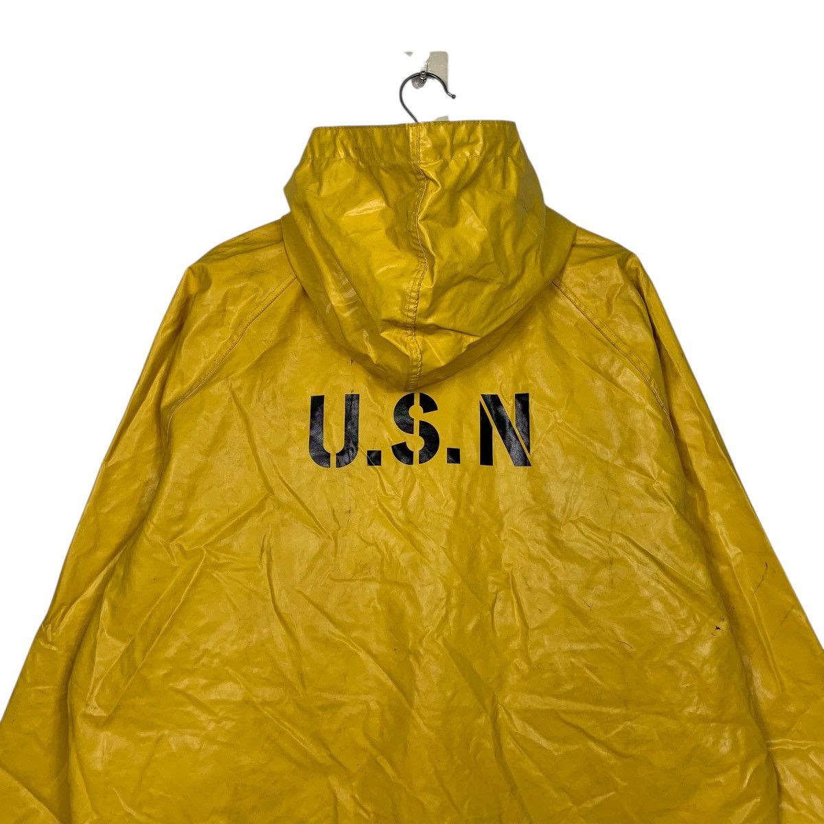 Japanese Brand Dog Fight Military USN Hooded Jacket Size US XL / EU 56 / 4 - 8 Thumbnail