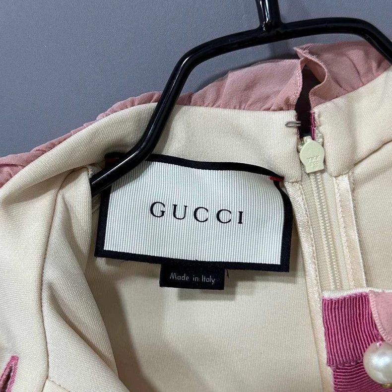 Gucci Gucci Ruffled pearl button dress Size S / US 4 / IT 40 - 5 Thumbnail