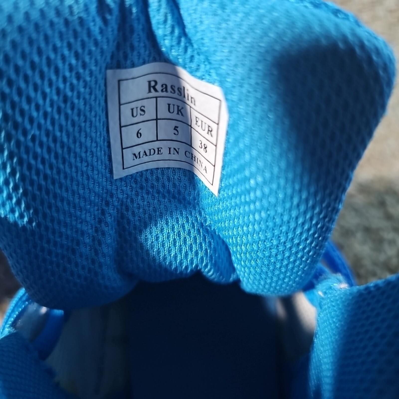 Other Rasslin' Wrestling Shoes Blue Sz 6 Size ONE SIZE - 7 Thumbnail
