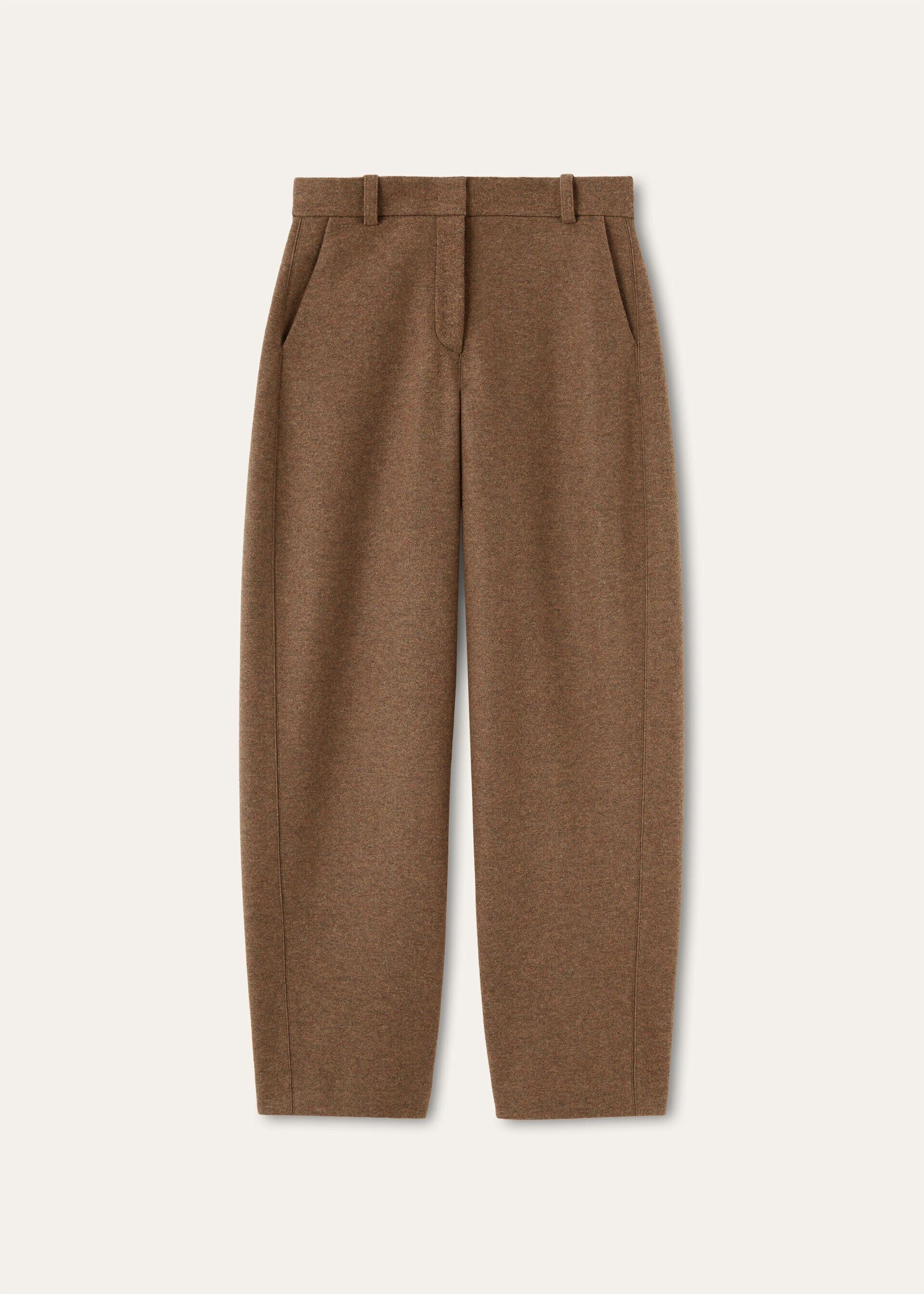 Loro Piana os11x0426 FAQ6049 Rio Bodro Pant in Rustic Brown Mel Size 28" / US 6 / IT 42 - 1 Thumbnail