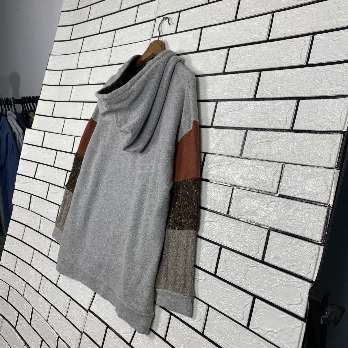 Beams Japan Navajo Aztec Style Hoodie Beams Heart Issey Miyake Size US M / EU 48-50 / 2 - 12 Thumbnail