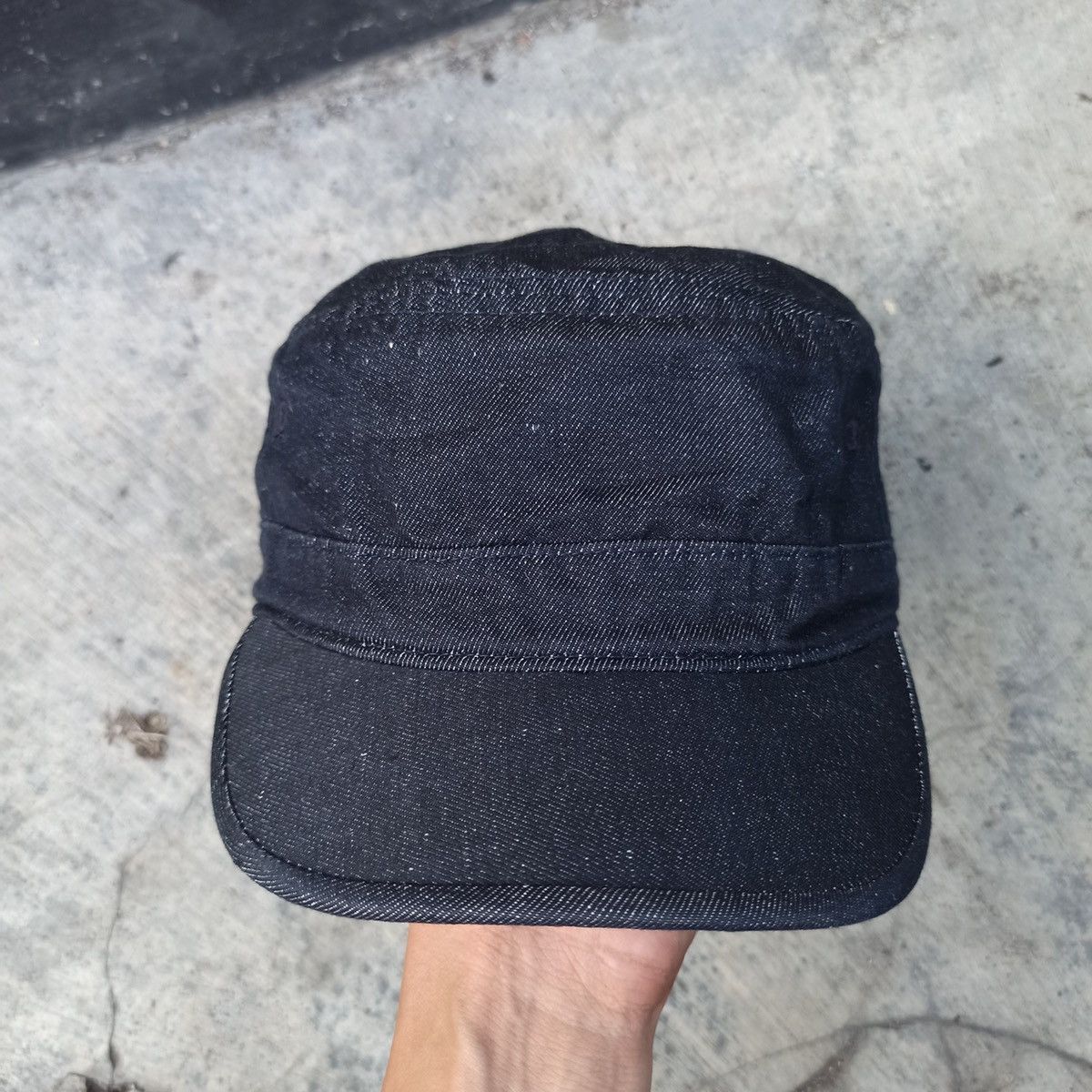 Japanese Brand × Uniqlo Black chrome sailor patrol hat Size ONE SIZE - 2 Thumbnail