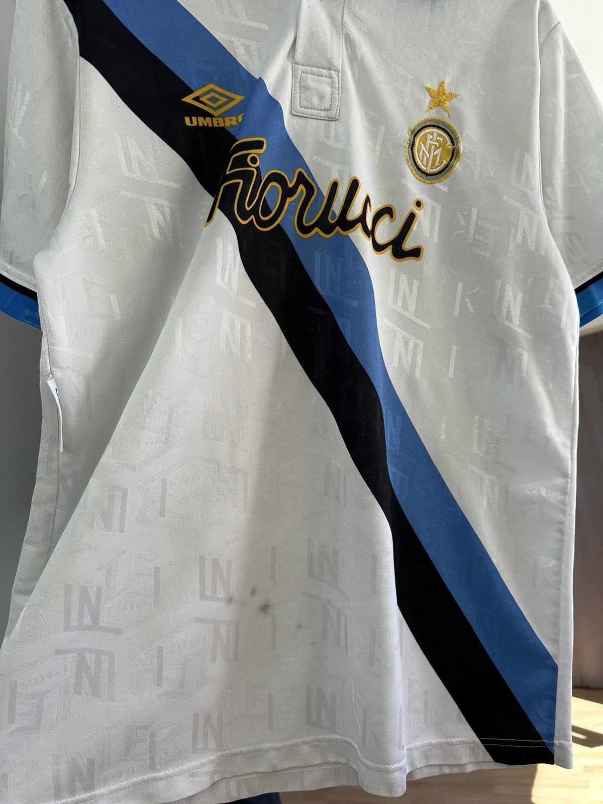 Umbro Vintage Umbro Inter 1993/94 Away Jersey Archival Rare Size US L / EU 52-54 / 3 - 6 Thumbnail