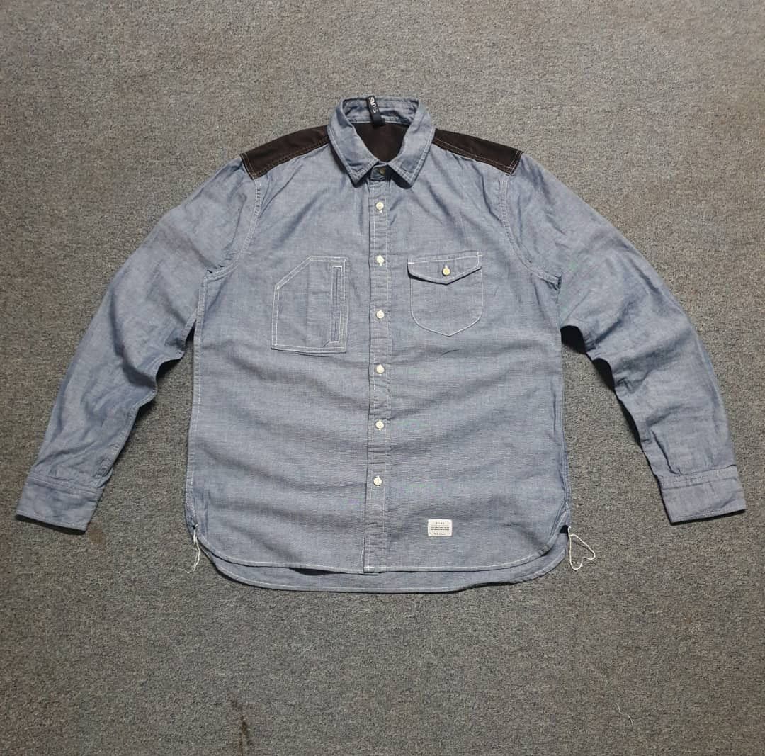 Japanese Brand 💥Silas Japanese brand chambray shirt Size US M / EU 48-50 / 2 - 4 Thumbnail