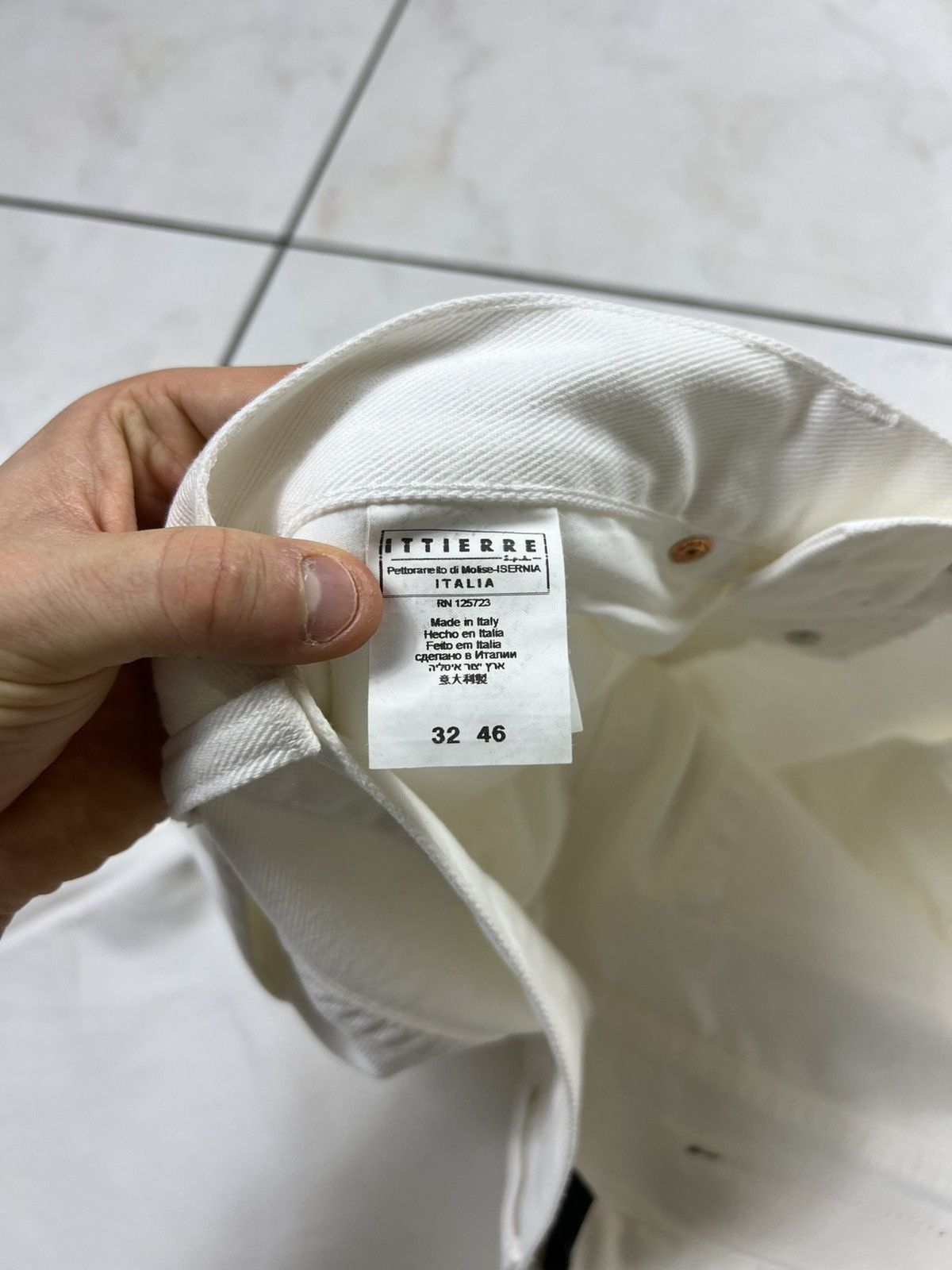 Roberto Cavalli Vintage Just Roberto Cavalli archive white denim jeans pants Size US 32 / EU 48 - 23 Thumbnail