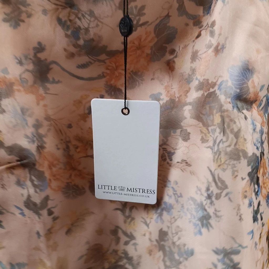 Other NWT Little Mistress Floral Print Cropped Blouse Size S / US 4 / IT 40 - 7 Thumbnail