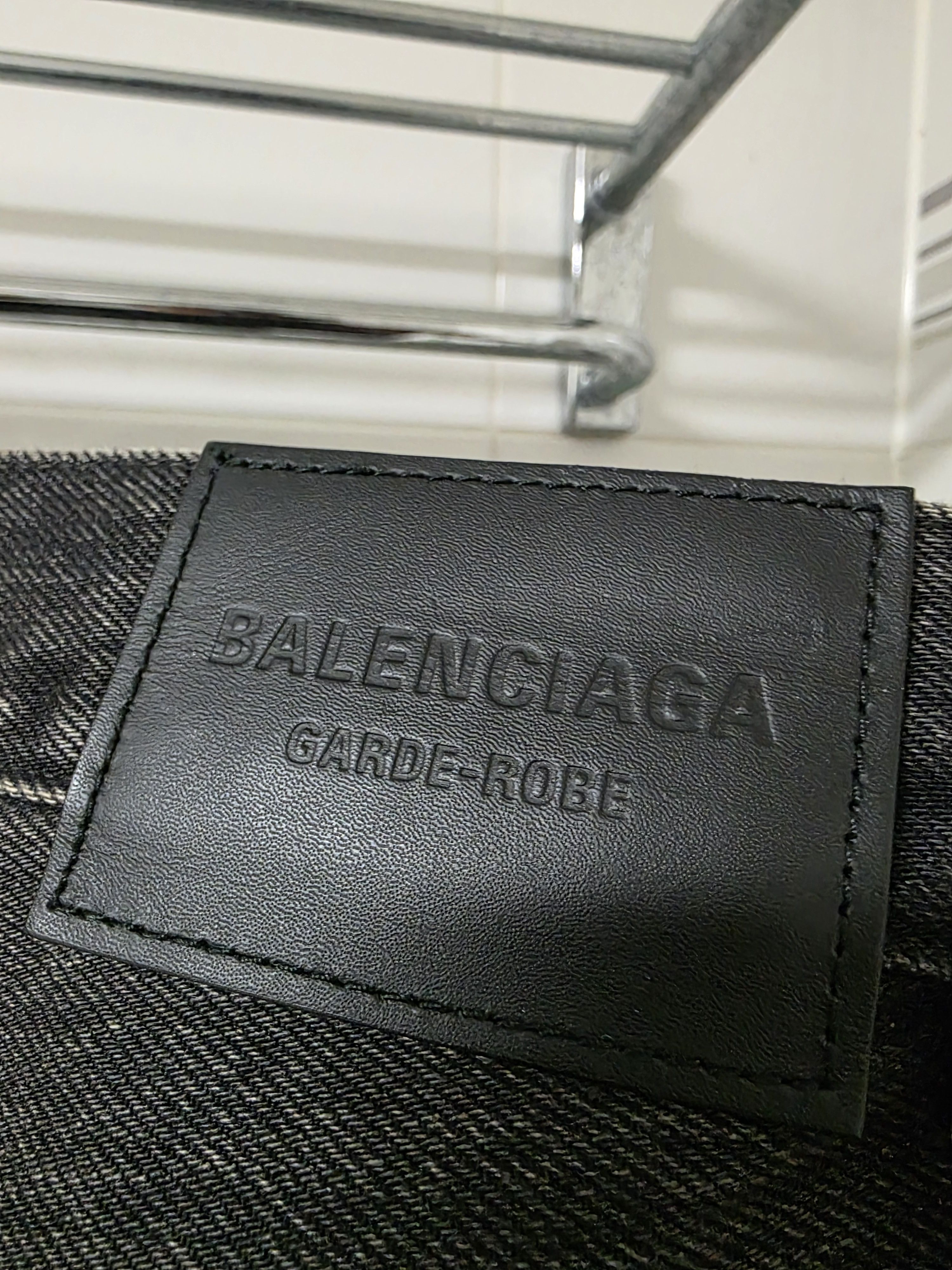 Balenciaga Balenciags garde-robe flared black denim japan made Size US 32 / EU 48 - 7 Thumbnail