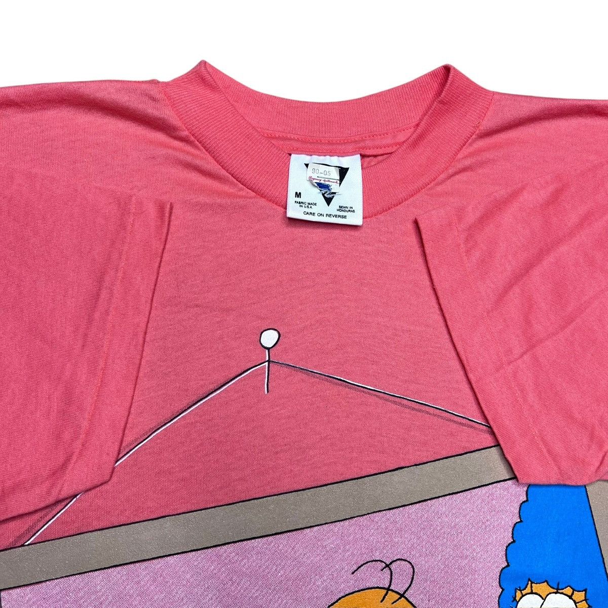 The Simpsons NWT Vtg 1990 The Simpsons Family Portrait Graphic T-Shirt Size US L / EU 52-54 / 3 - 2 Thumbnail