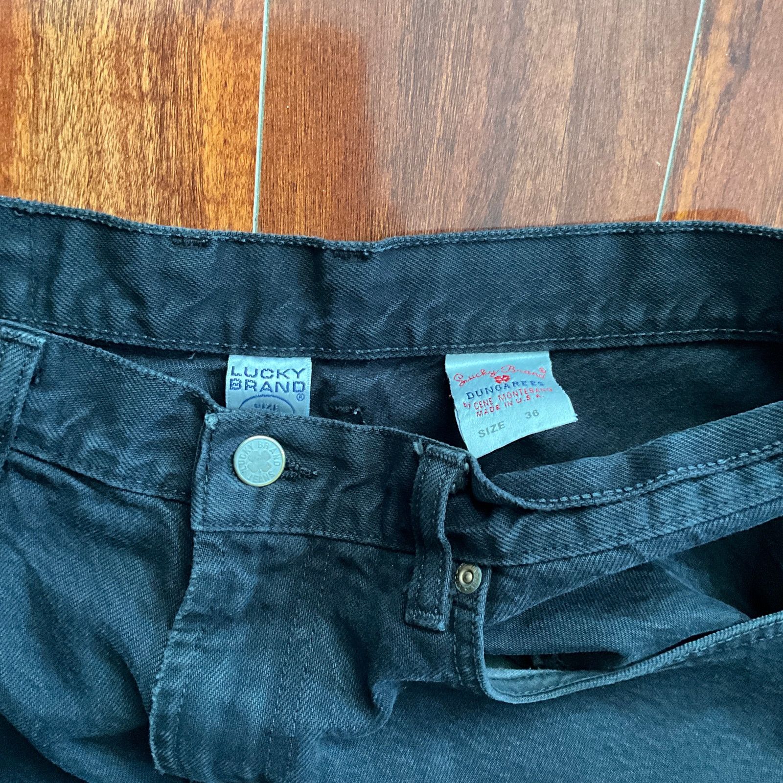 Lucky Brand VTG Lucky Brand Tag #3 Relax Fit Zipper Fly Jeans 34x32 Size US 34 / EU 50 - 5 Thumbnail
