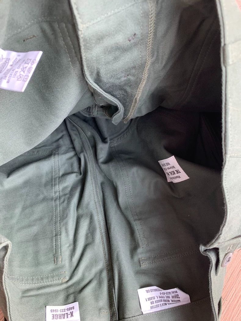 The Real McCoy's The Real McCoy Size XLMilitary Shorts MP24004, Made in Japa Size US 30 / EU 46 - 8 Thumbnail