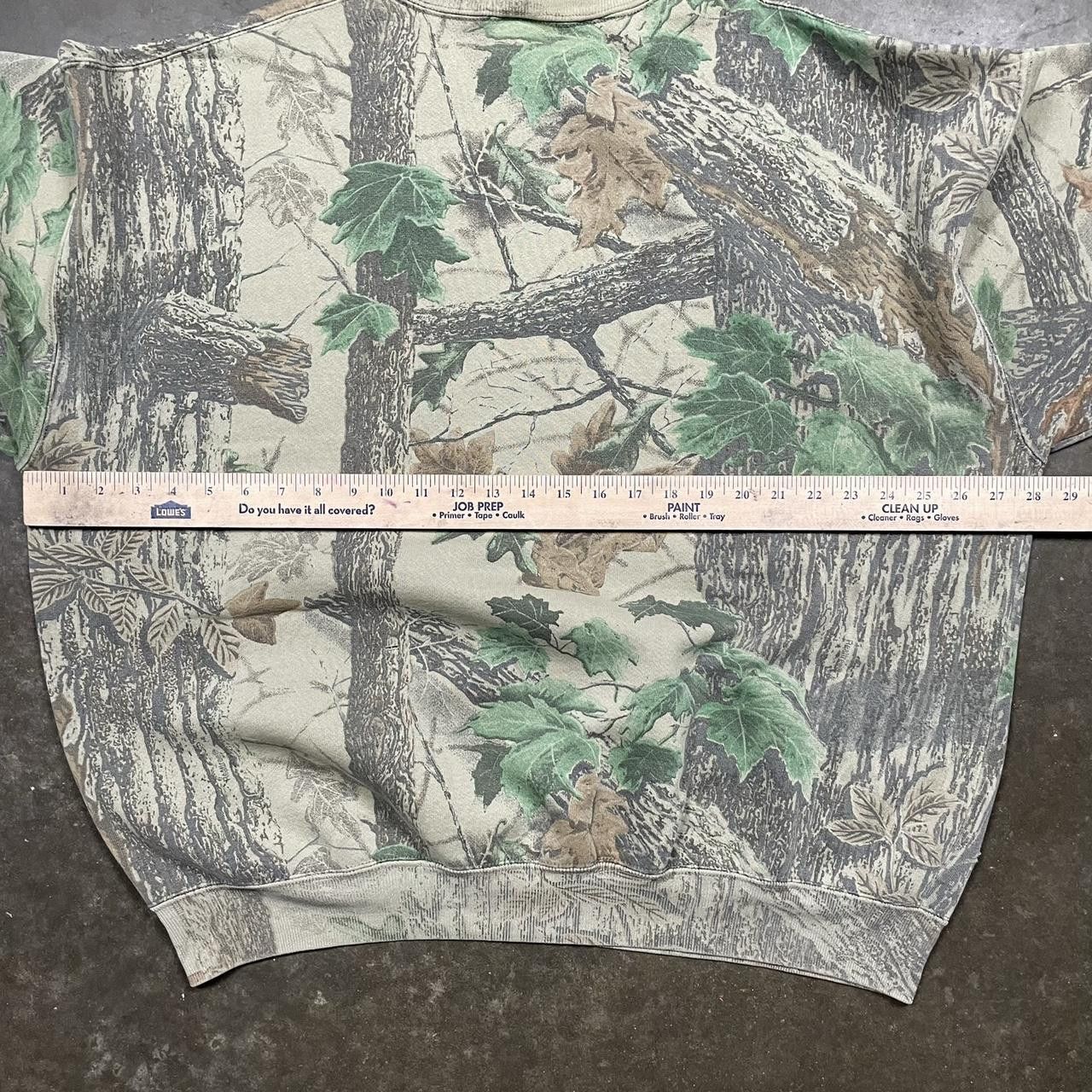 Realtree × Vintage Vintage Faded Realtree Camo Crewneck 90s Jerzees Outdoors Size US XXL / EU 58 / 5 - 7 Thumbnail