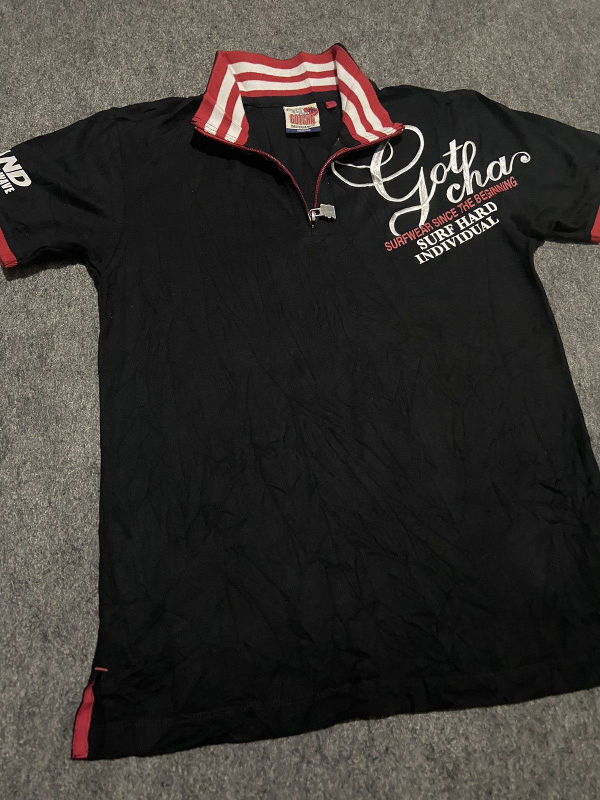 Gotcha × Japanese Brand Vintage Y2K GOTCHA polo shirt LGB style Size M / US 6-8 / IT 42-44 - 4 Thumbnail