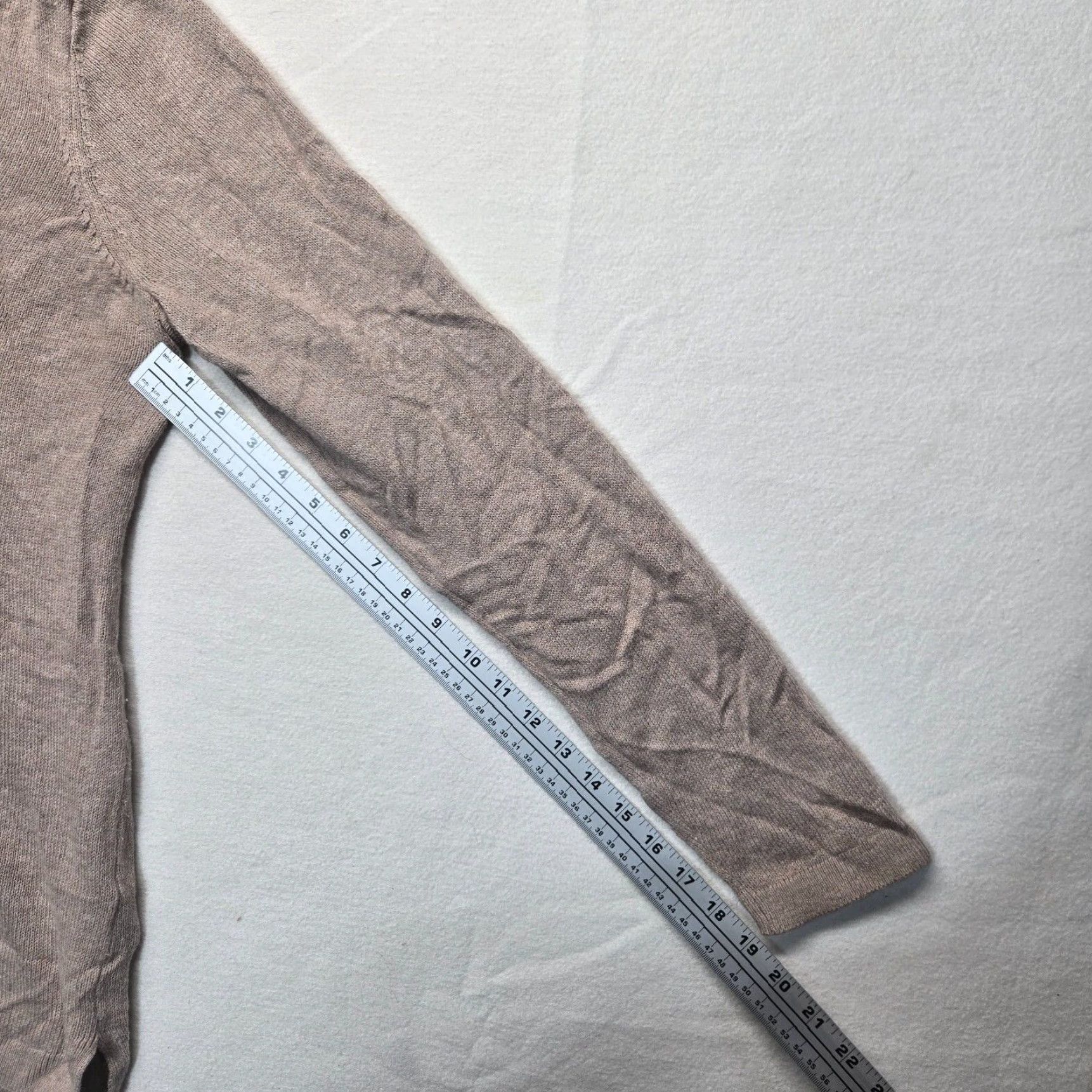 Old Navy Old Navy Women's Sweater Knit Pullover Lightweight Long Sleeve 2XL Beige Womens Size XXL / US 16-18 / IT 52-54 - 4 Thumbnail