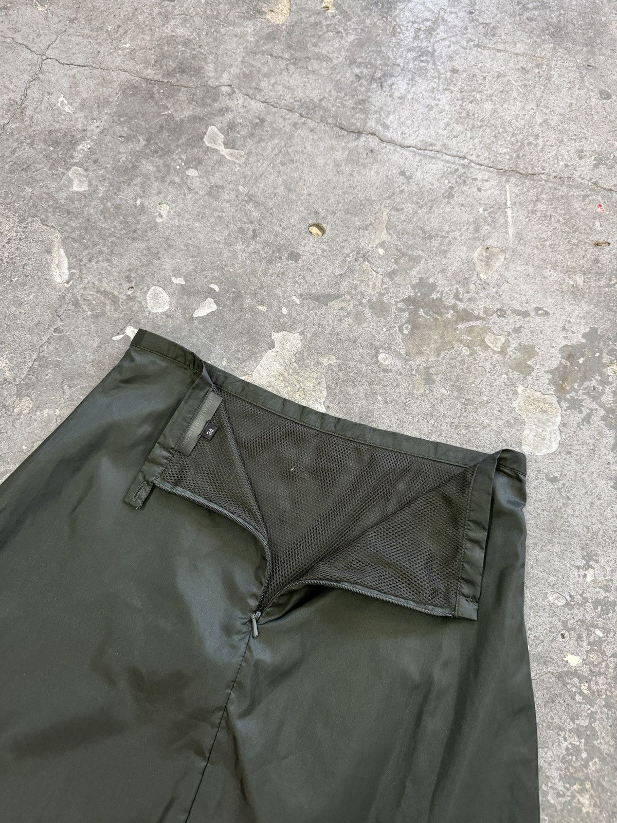 Vintage Vintage y2k Green Maxi Skirt Size 28" / US 6 / IT 42 - 6 Thumbnail