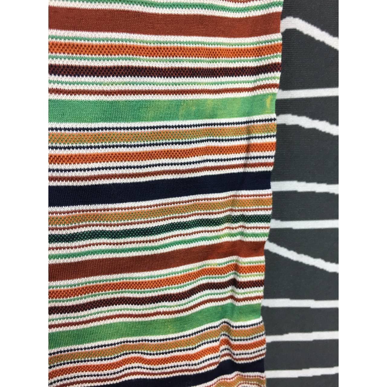 Missoni Vtg Missoni Sport Made In Italy Multicolor Stripe Polo Tee Size US S / EU 44-46 / 1 - 11 Thumbnail