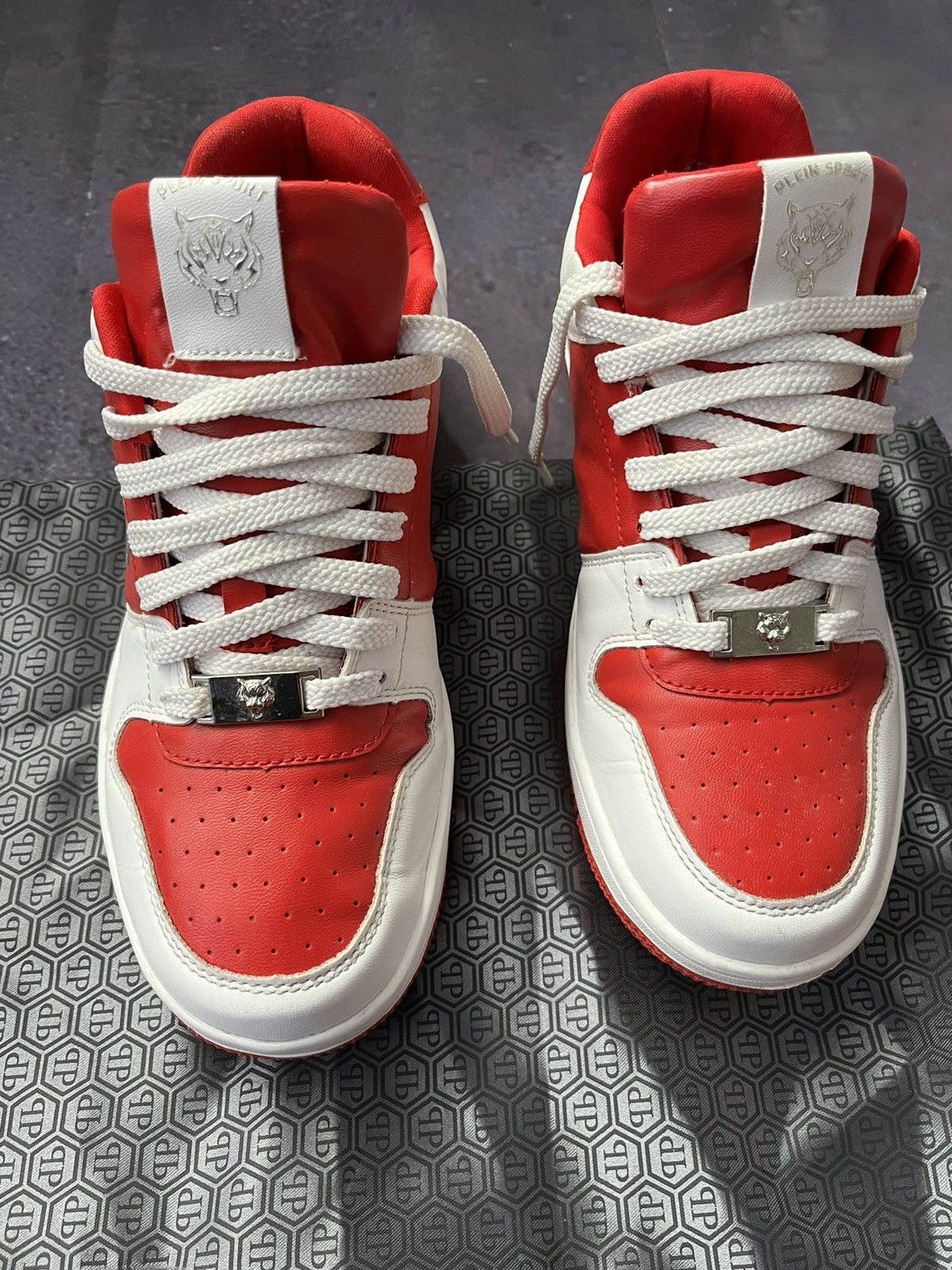 Philipp Plein Plein Sport Tiger Sneakers Size US 8 / EU 41 - 1 Thumbnail