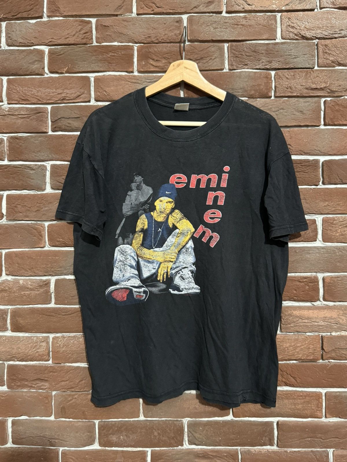 Eminem × Rap Tees × Vintage Vintage Eminem Rap Band 00s Y2K Tee 