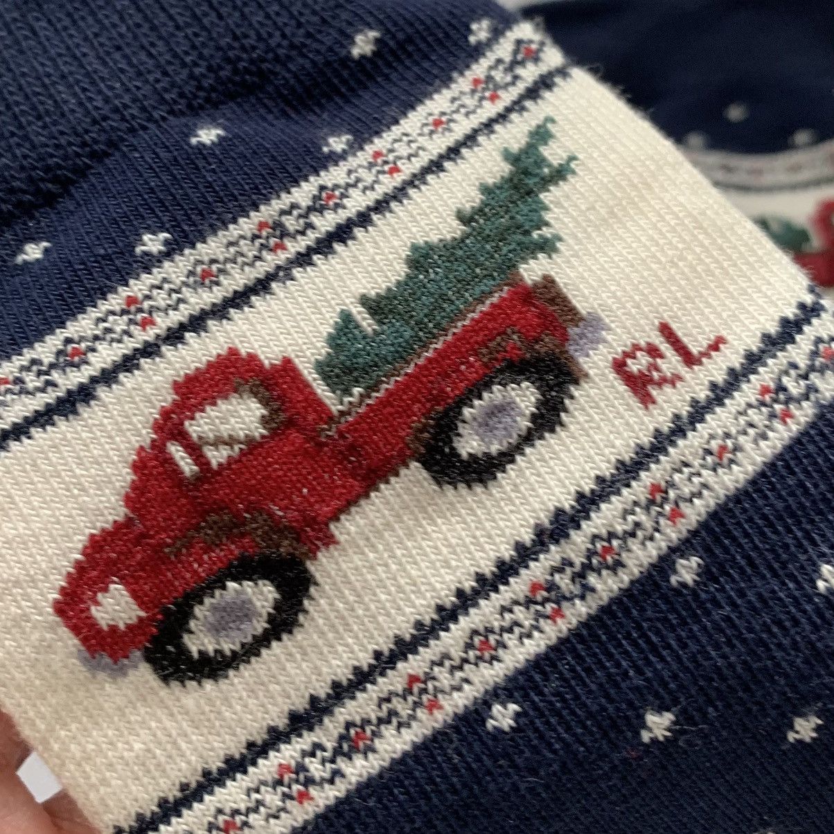 Ralph Lauren Ralph Lauren navy red truck socks Size ONE SIZE - 6 Thumbnail