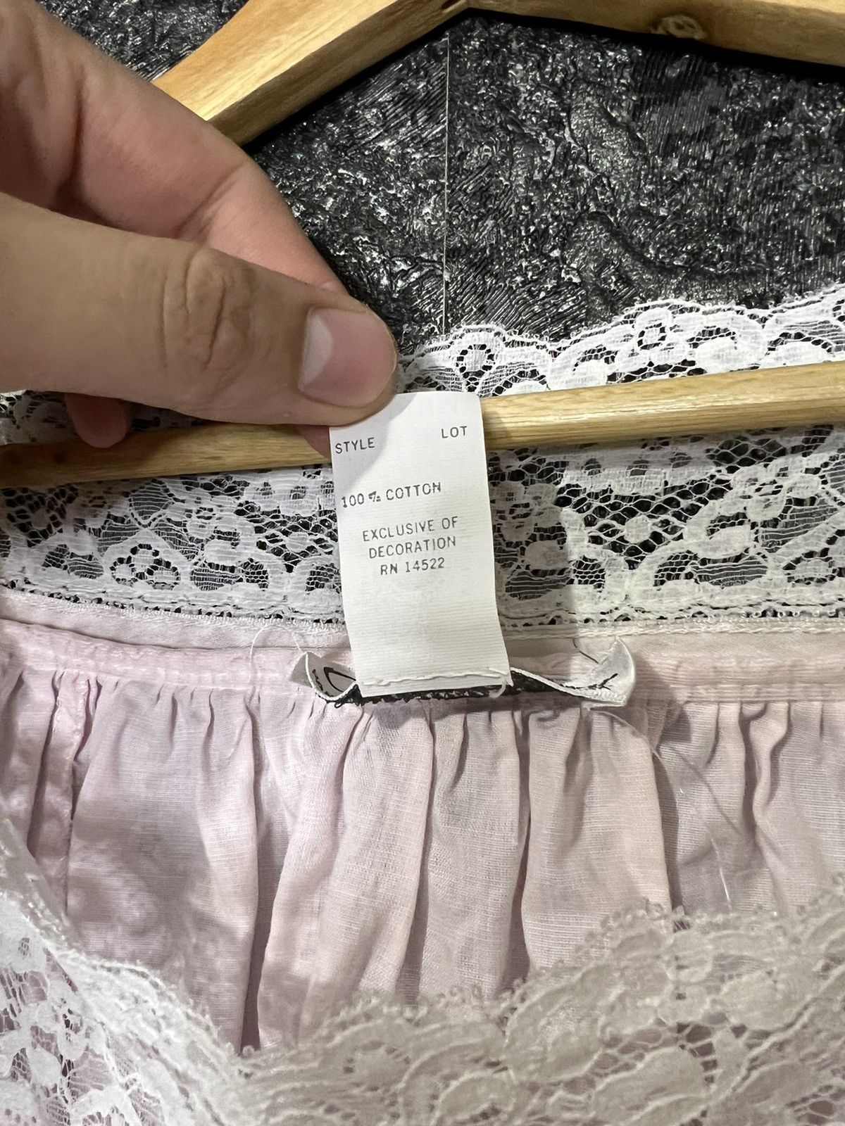 Dior Vintage Christian Dior Nightgown Long Lacy Retro Dress Size M / US 6-8 / IT 42-44 - 6 Thumbnail
